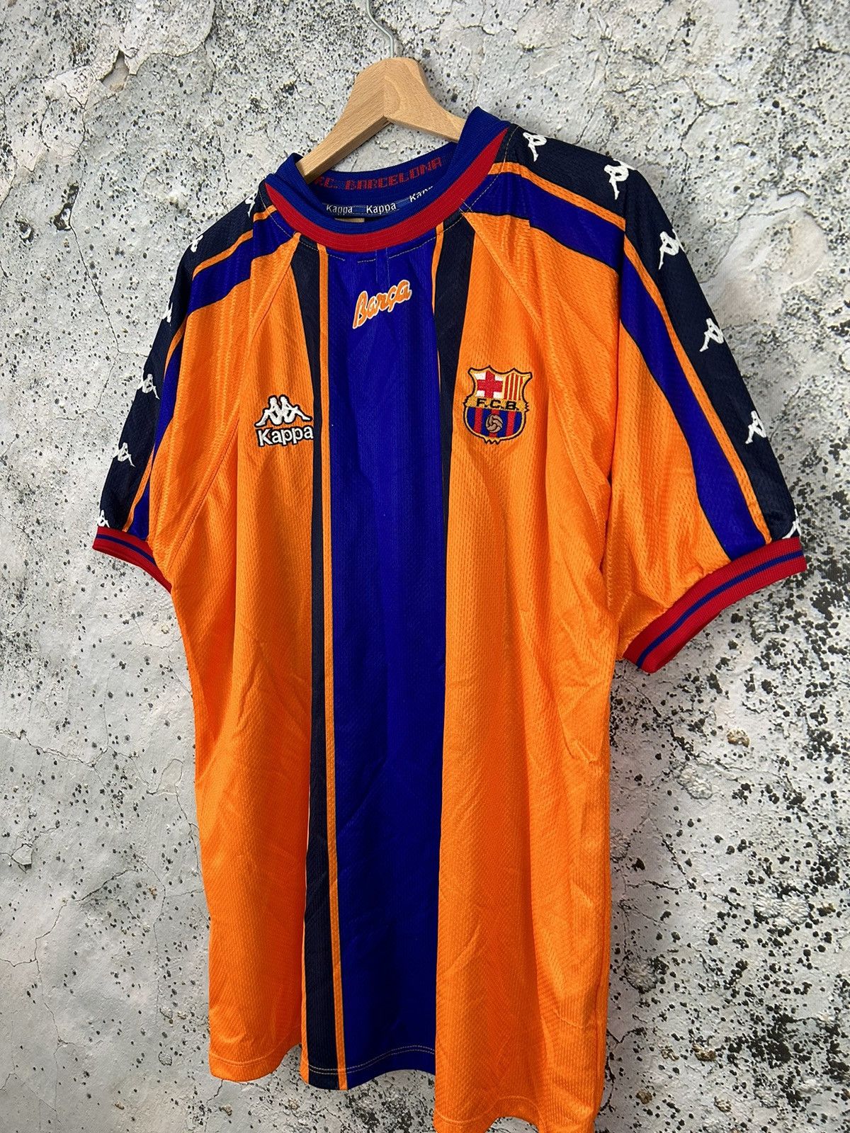 Vintage Vintage FC Barcelona Soccer Jersey 90s Football Rare Hype Size US XL / EU 56 / 4 - 2 Thumbnail