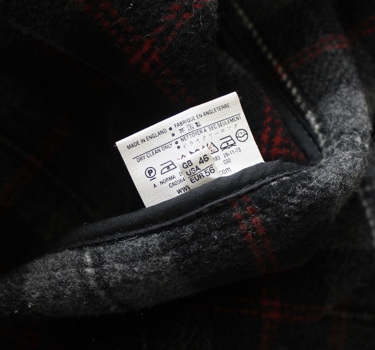 Gloverall × Vintage ☃️ WINTER VINTAGE GLOVERALL HEAVY WOOL HERRING BONE HOODIES Size US L / EU 52-54 / 3 - 6 Thumbnail