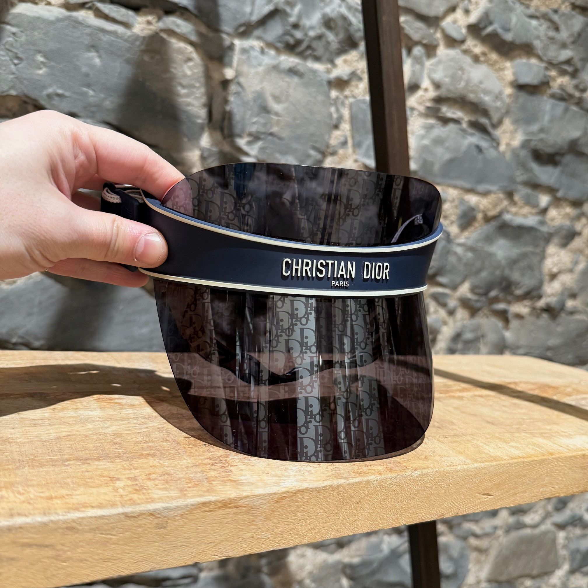Dior Dior DiorClub VU1 Oblique Monogram Visor Cap Size ONE SIZE - 4 Thumbnail