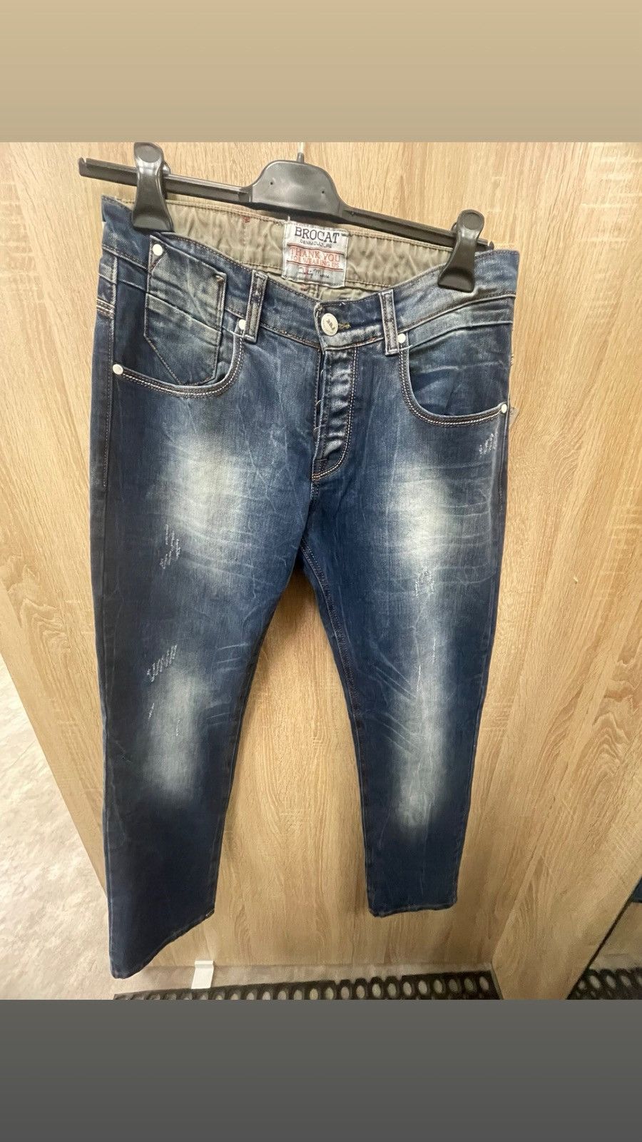 Other Blue washed jeans Size US 34 / EU 50 - 7 Thumbnail