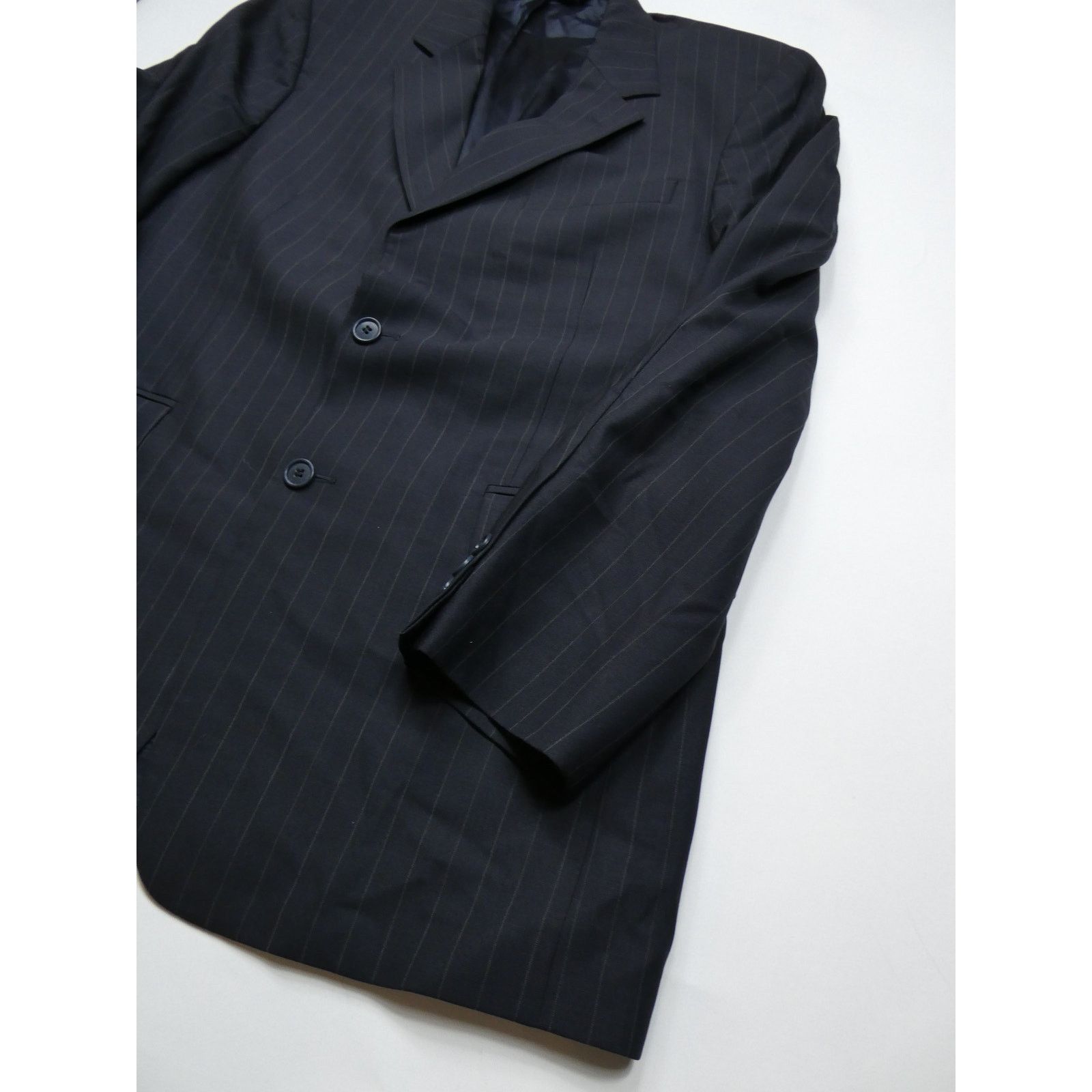 Brooks Brothers Brooks Brothers "346" sport coat, 40R, navy blue pinstripe Size 40R - 2 Thumbnail