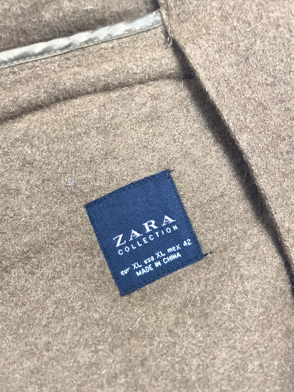 Zara 🔥Zara Collection Wool Single Breast Coat Jacket Size US XL / EU 56 / 4 - 9 Thumbnail
