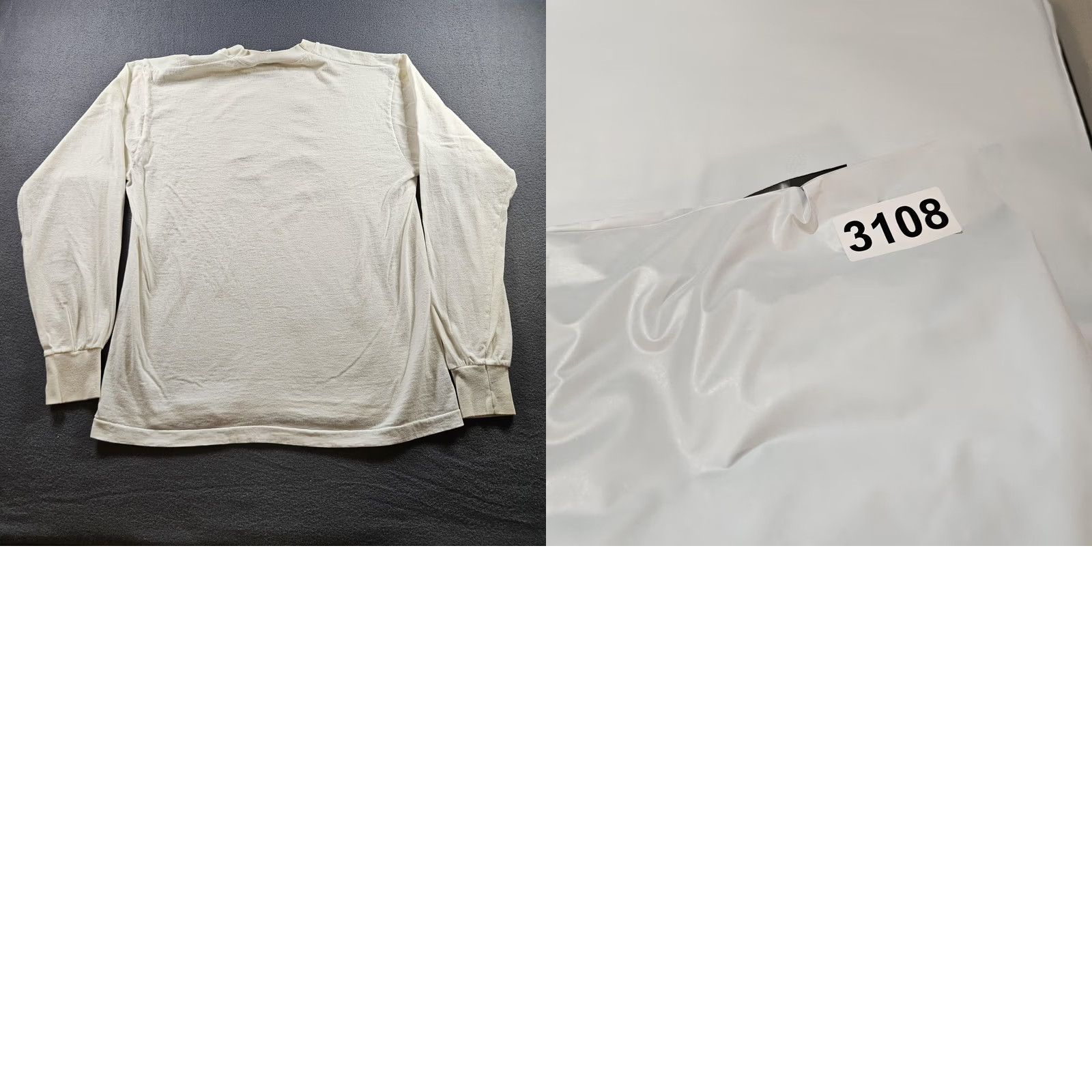 Fruit Of The Loom VINTAGE Kay Automotive Graphics Shirt Mens Large White Long Sleeve Truck 90s Size US L / EU 52-54 / 3 - 8 Thumbnail