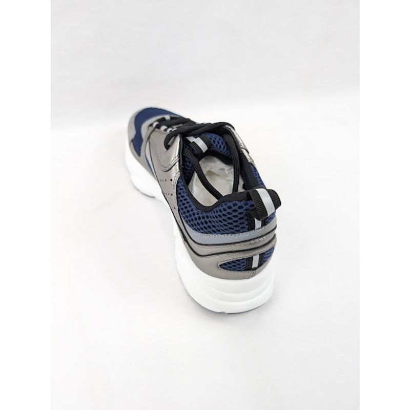 Dior o1rshd1 B22 Calfskin Mesh Sneakers in Grey/Blue Size US 8 / EU 41 - 12 Thumbnail