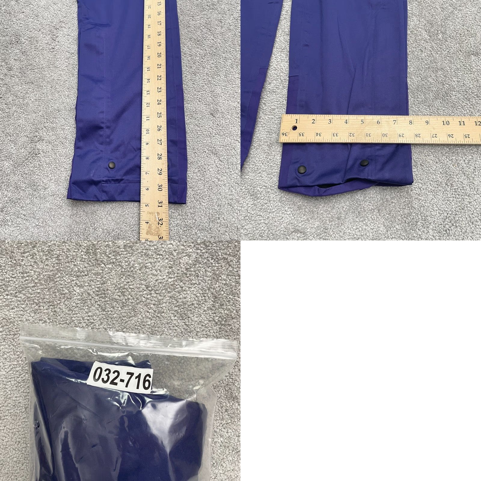 Nike Nike Golf Storm Fit 10 Pants Mens XS Blue Straight Zip Ankle Active Outdoor D1 Size US 27 - 10 Thumbnail