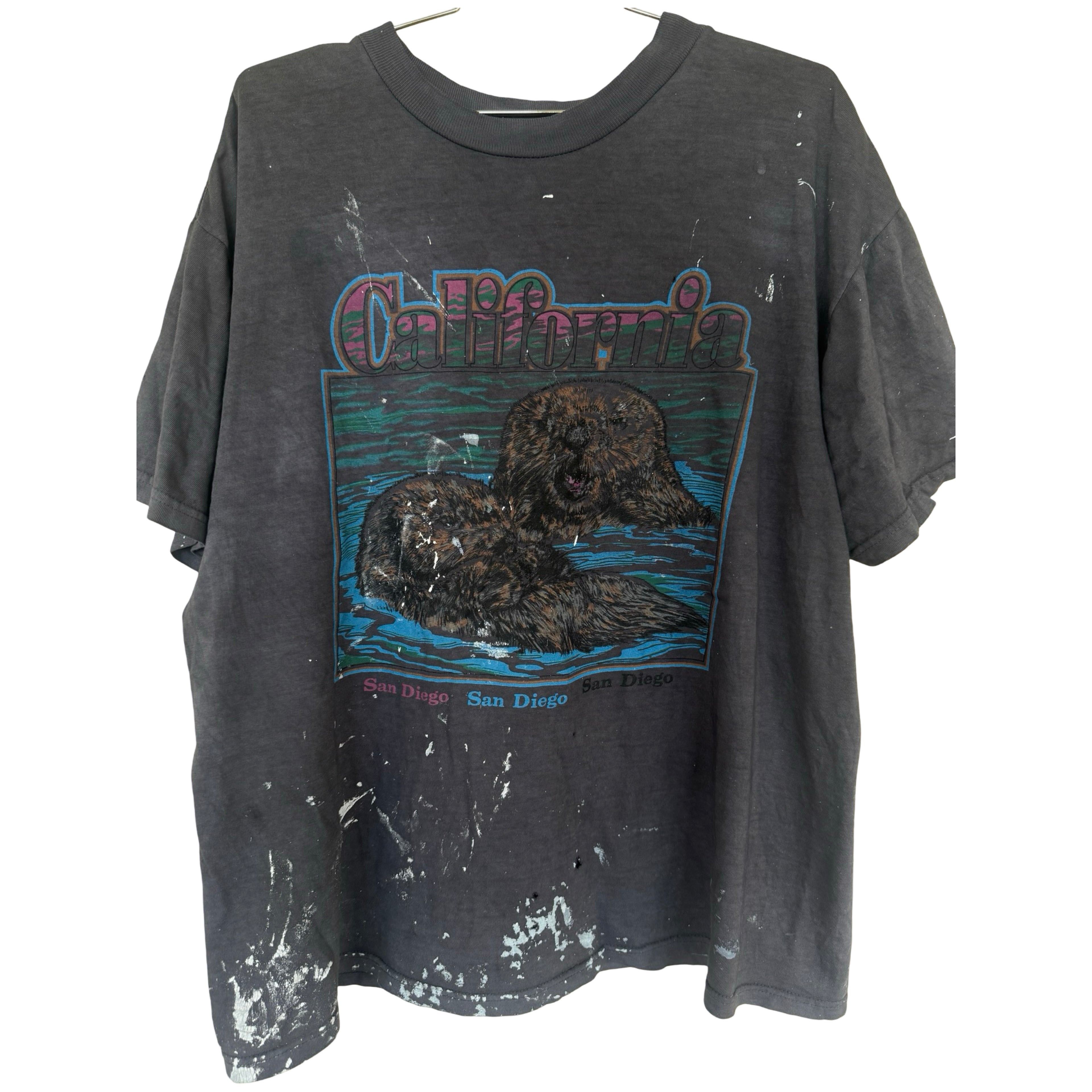 Vintage Thrashed California Beaver Tee Size US L / EU 52-54 / 3 - 4 Thumbnail