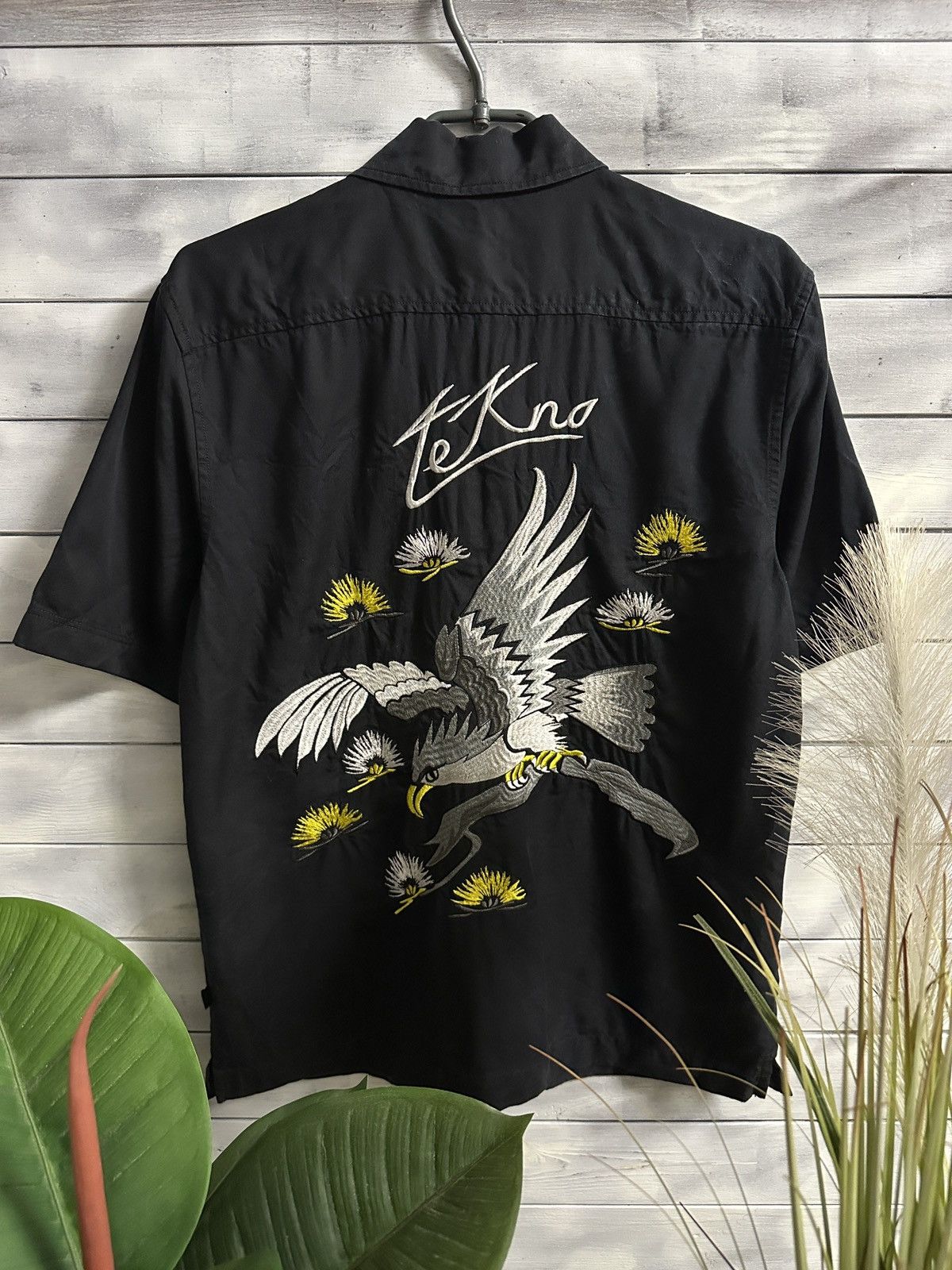 Diesel Rare Shirt Button Diesel Bird Japan Style Big Logo Size US M / EU 48-50 / 2 - 2 Thumbnail