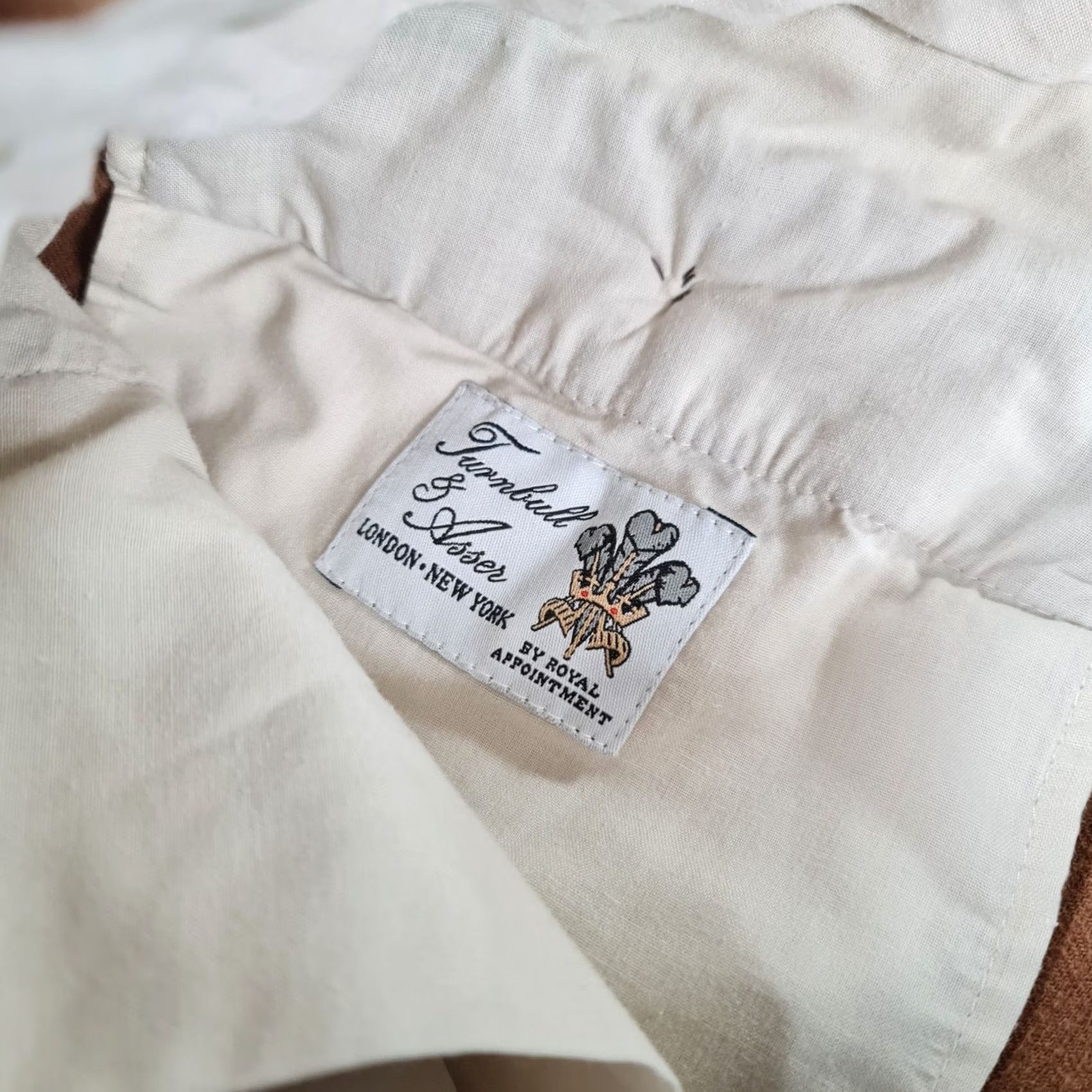 Turnbull & Asser VINTAGE Turnbull & Asser Mens Corduroy Trousers Brown W42 L30 Classic Pants Size US 42 / EU 58 - 6 Thumbnail