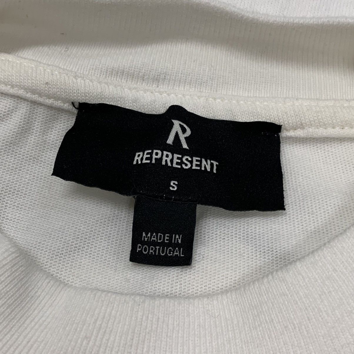 Represent Clo. Represent Small Tee Classic Parts Flat White T-Shirt Size US S / EU 44-46 / 1 - 4 Thumbnail