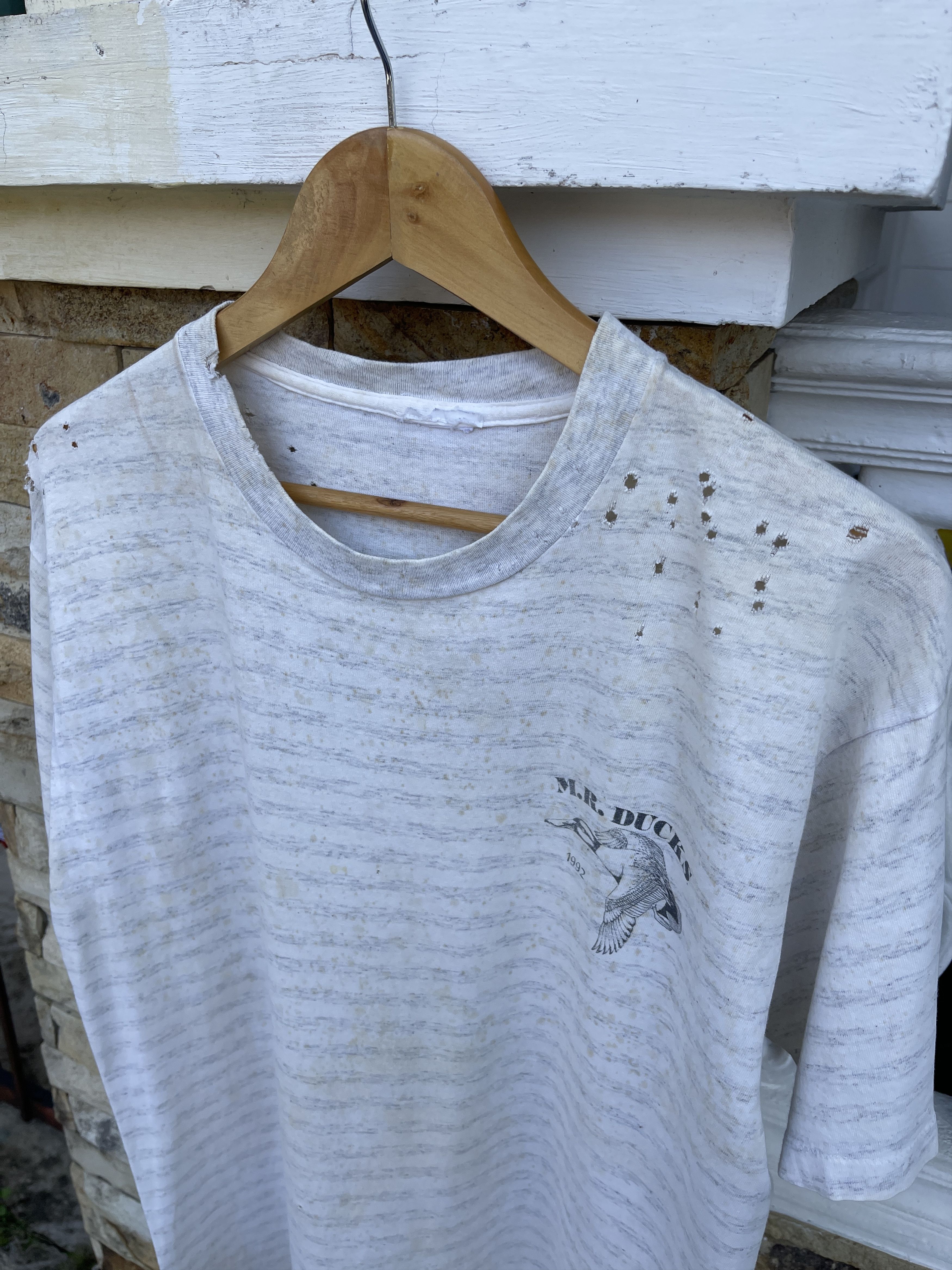 Other LastDrop🔥Rare🔥Vintage 90s Mr Duck Thrashed Single Stitch Tee Size US M / EU 48-50 / 2 - 4 Thumbnail
