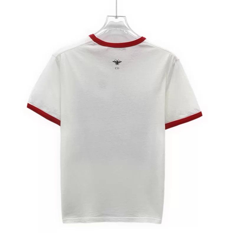 Dior Dior 24 white logo letter print cotton round-neck short-sl Size S / US 4 / IT 40 - 2 Thumbnail