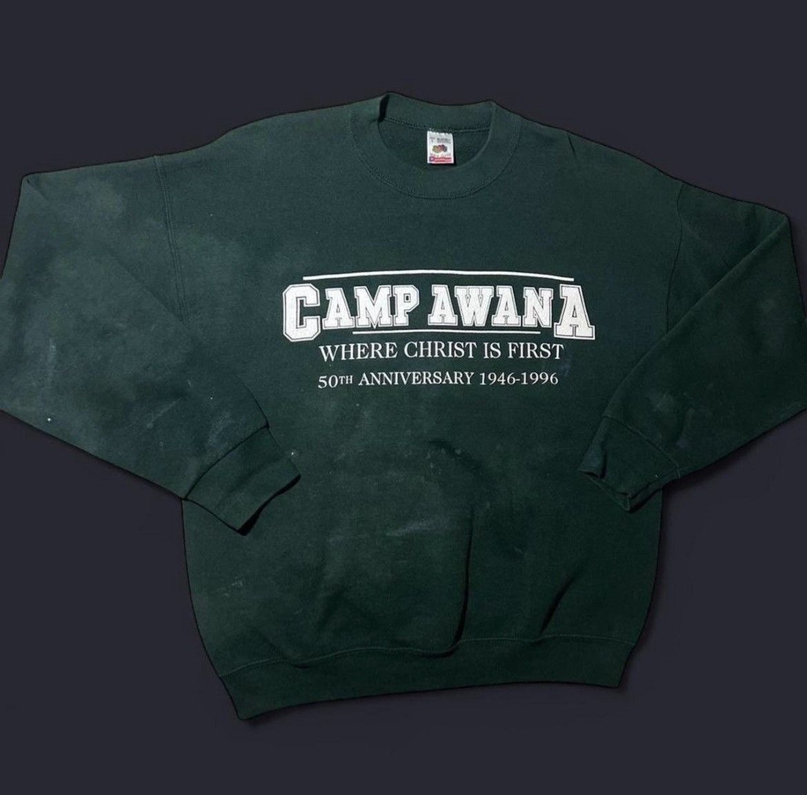 Fruit Of The Loom Vintage Fruit Of The Loom Crewneck Size US L / EU 52-54 / 3 - 1 Thumbnail