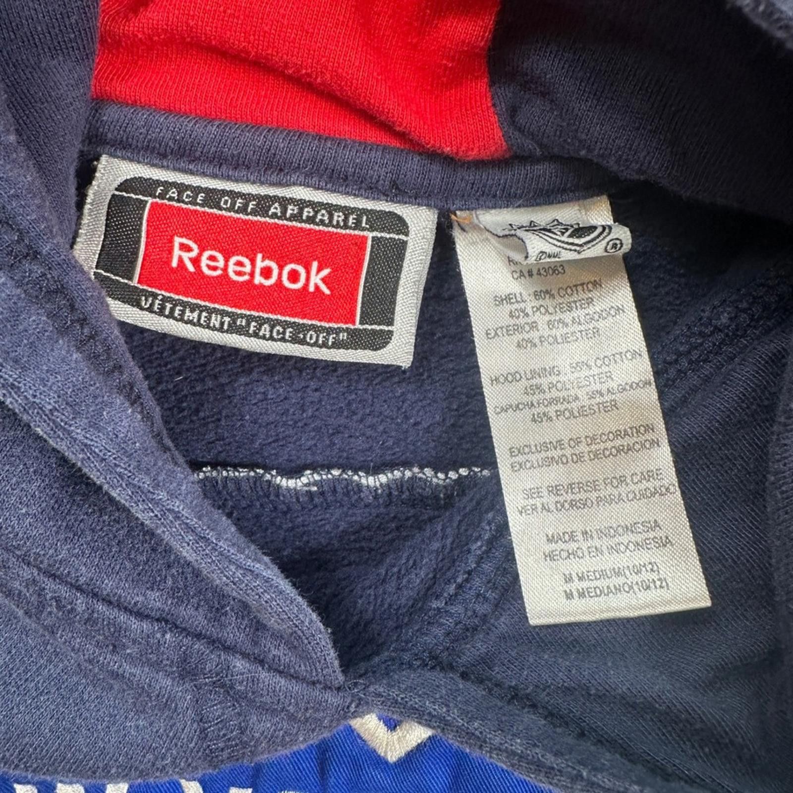 Reebok Reebok New York Rangers Hoodie Sweatshirt Youth M 10/12 Logo Size US M / EU 48-50 / 2 - 4 Thumbnail