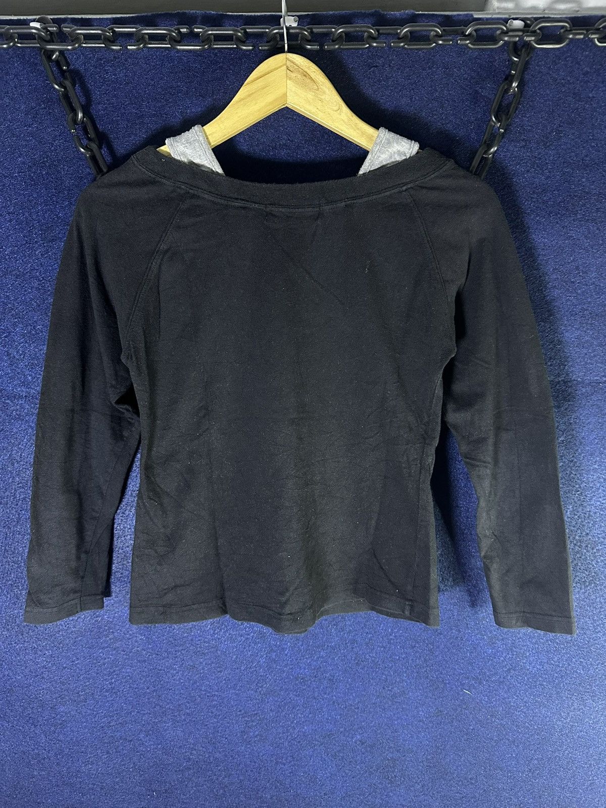 Japanese Brand Japanese Cross Rhinestone Longsleeve Chrome Hearts Style Size S / US 4 / IT 40 - 8 Thumbnail