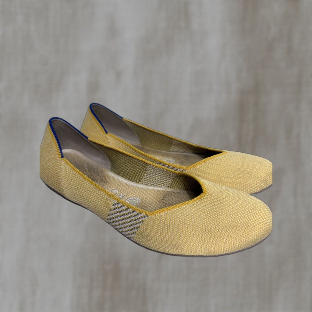 Vintage **Rothy’s Women’s Sunshine Yellow Size 8 Round Toe Flat** User: Rothy’s Women’s Sunshine Yellow Size 8 Round Toe Flat Size US 8 / IT 38 - 1 Thumbnail