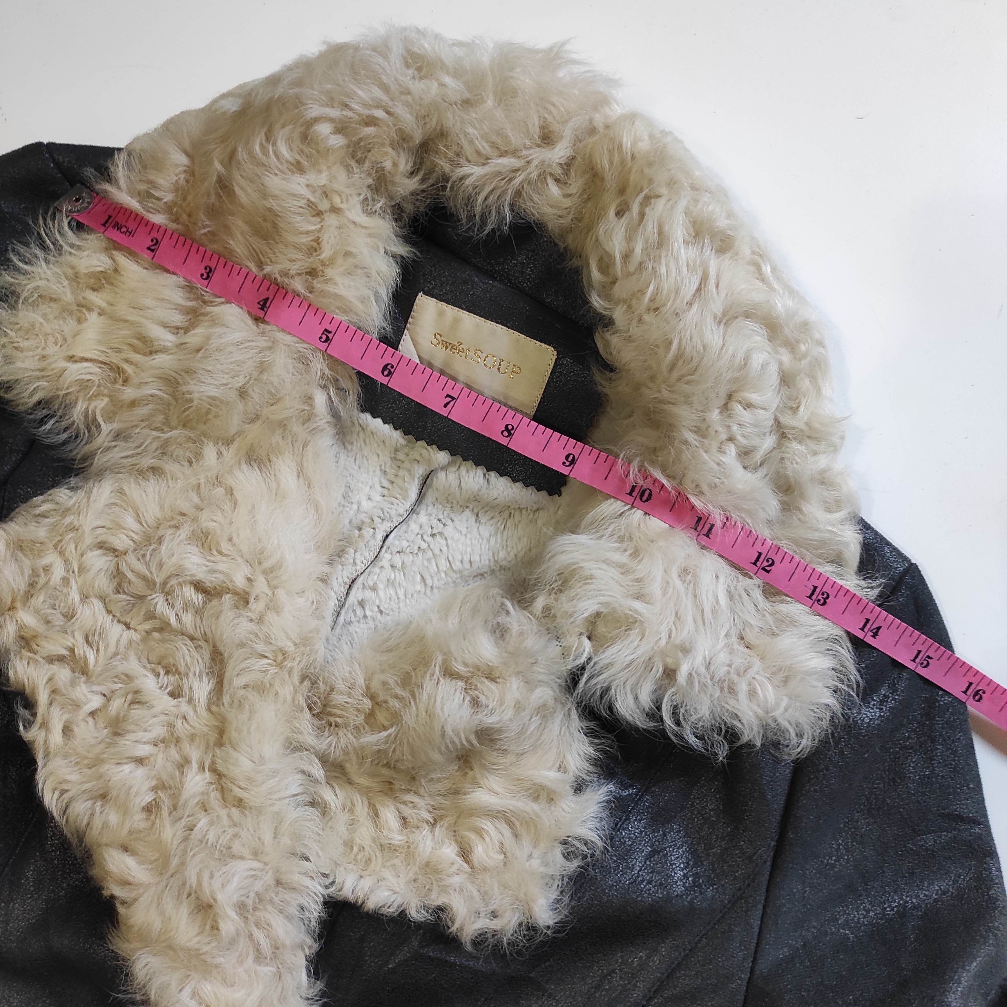If Six Was Nine Sweet SOUP Fur Jacket ifsixwasnine lgb Style Size S / US 4 / IT 40 - 19 Thumbnail