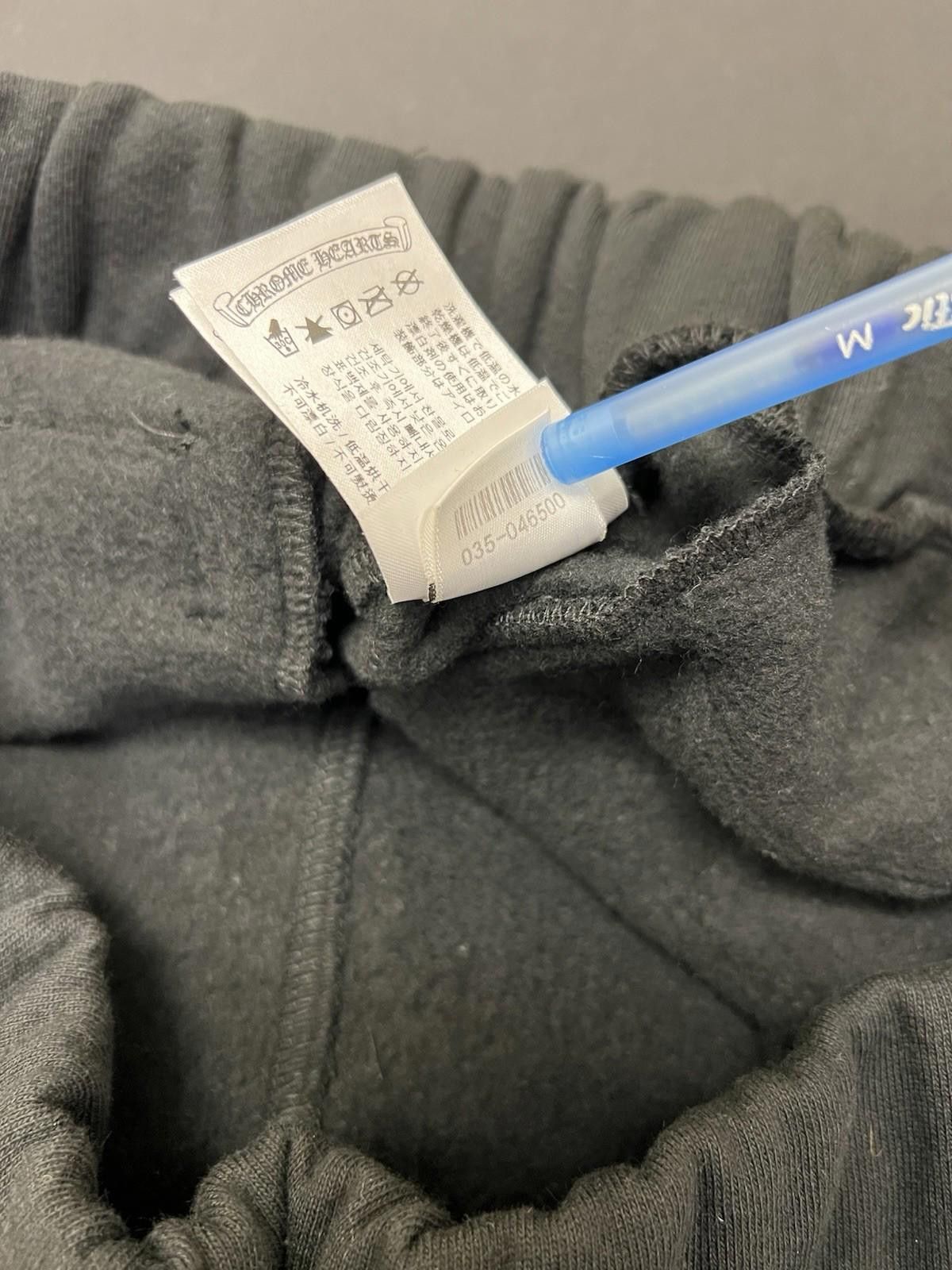 Chrome Hearts Chrome Hearts Black Blue Horseshoe Sweats Sweatpants Joggers Size US 32 / EU 48 - 10 Thumbnail