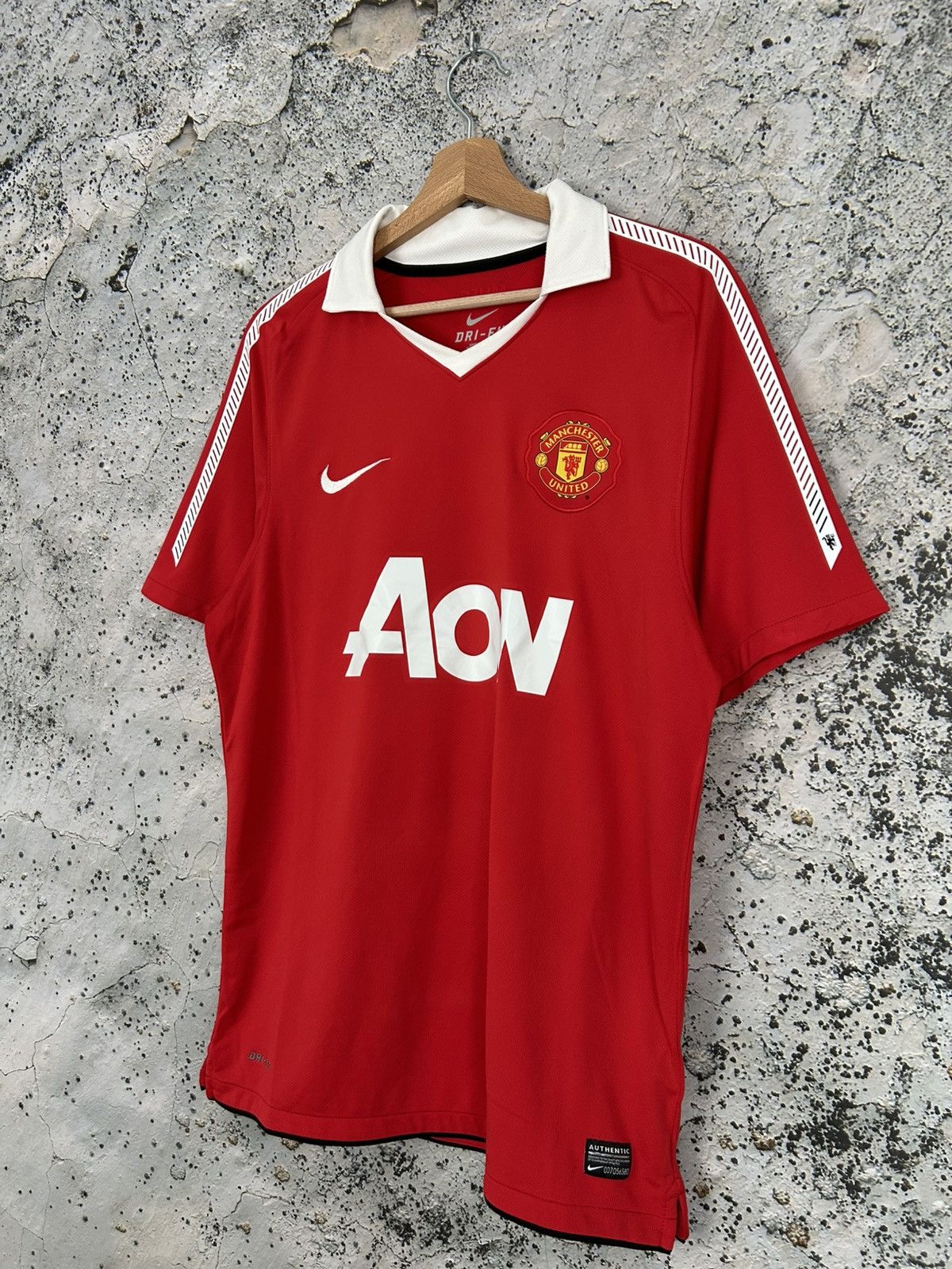Nike Vintage Nike Manchester United Soccer Jersey Football Rare Size US M / EU 48-50 / 2 - 2 Thumbnail