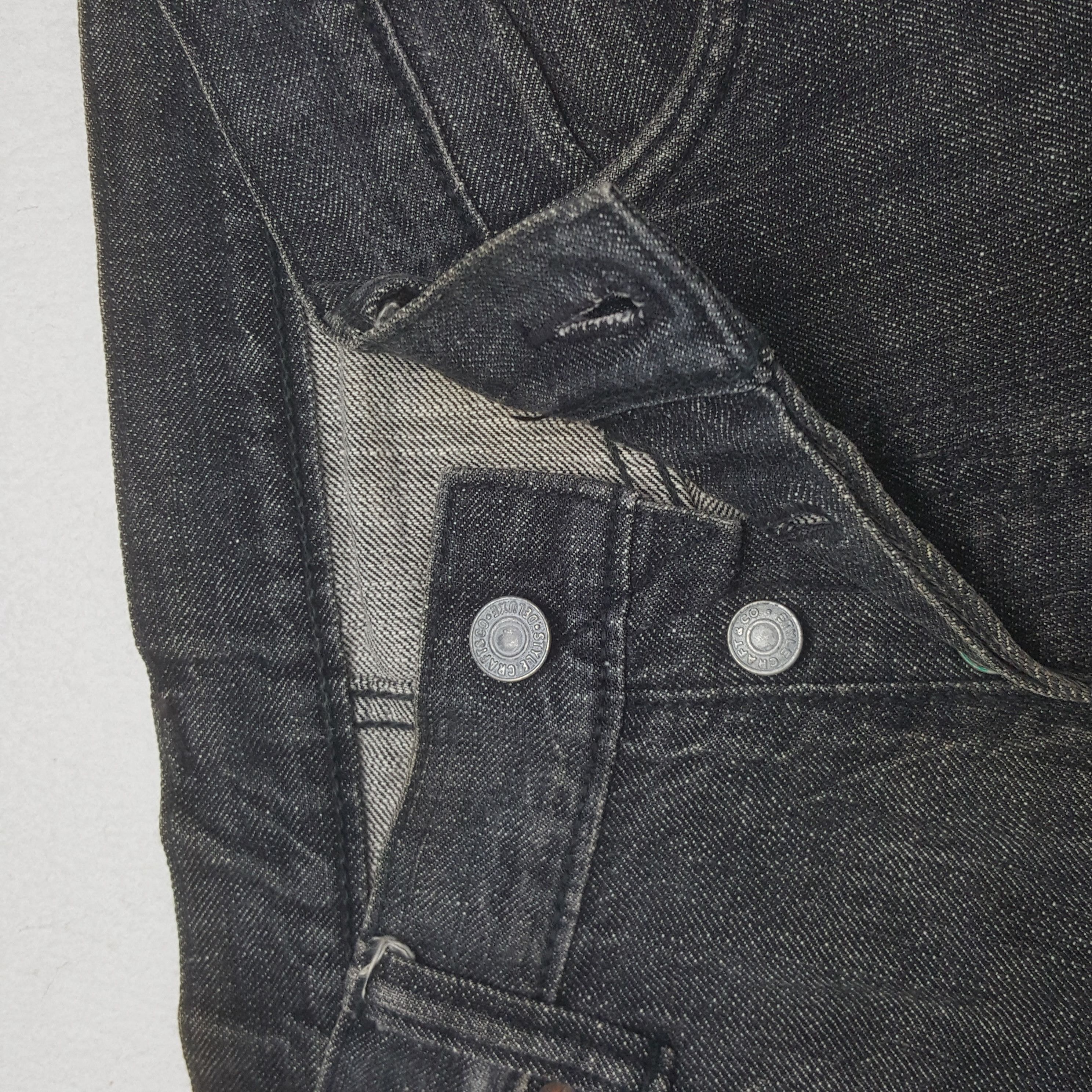 Evisu × Japanese Brand × Vintage Vintage Evisu Japanese Brand Daicock Custom Art Denim Jeans Size US 29 - 7 Thumbnail