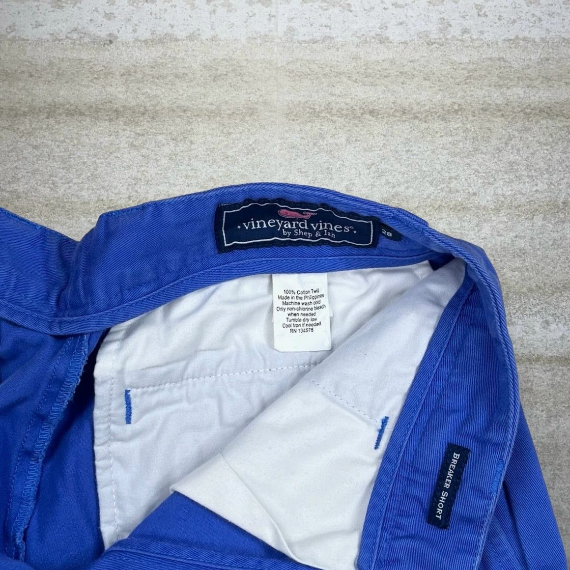 Vineyard Vines Vintage Y2K Vineyard Vines Khakis Short 28x8 Blue Multi Logo Size US 28 / EU 44 - 4 Thumbnail