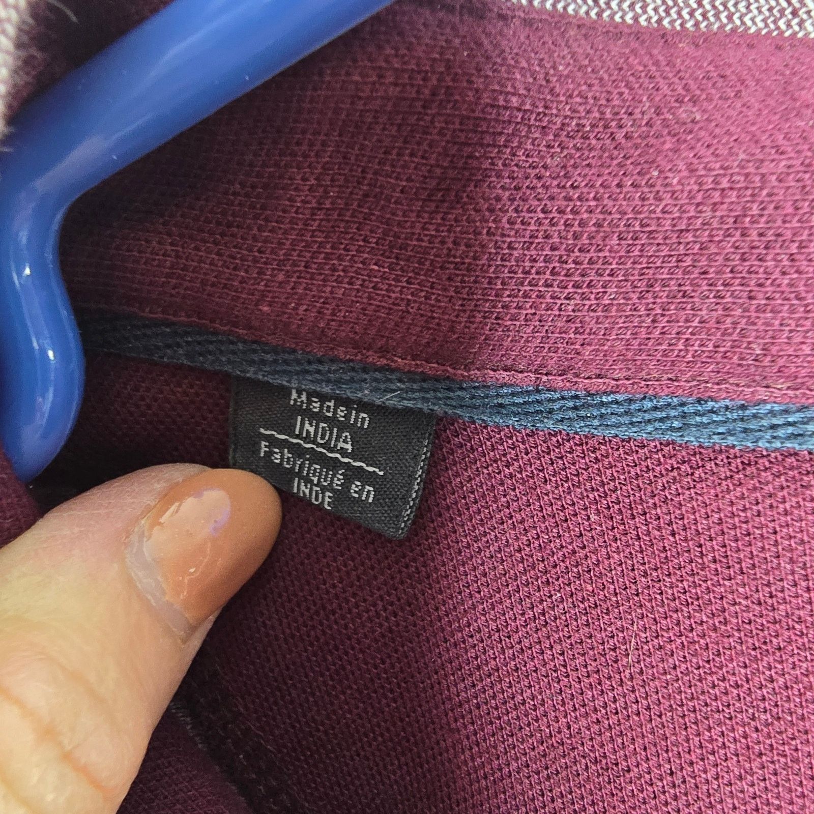 Buffalo David Bitton Men's Buffalo David Bitton Heathered Burgundy Polo Size XL Size US XL / EU 56 / 4 - 3 Thumbnail