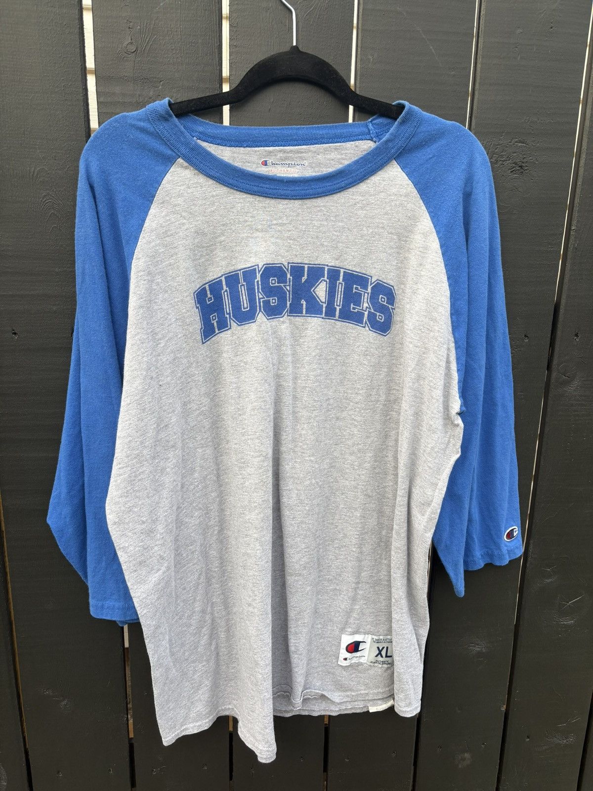 Champion Champion Vintage Streetwear Hype Long Sleeve T-shirt Size US XL / EU 56 / 4 - 1 Thumbnail