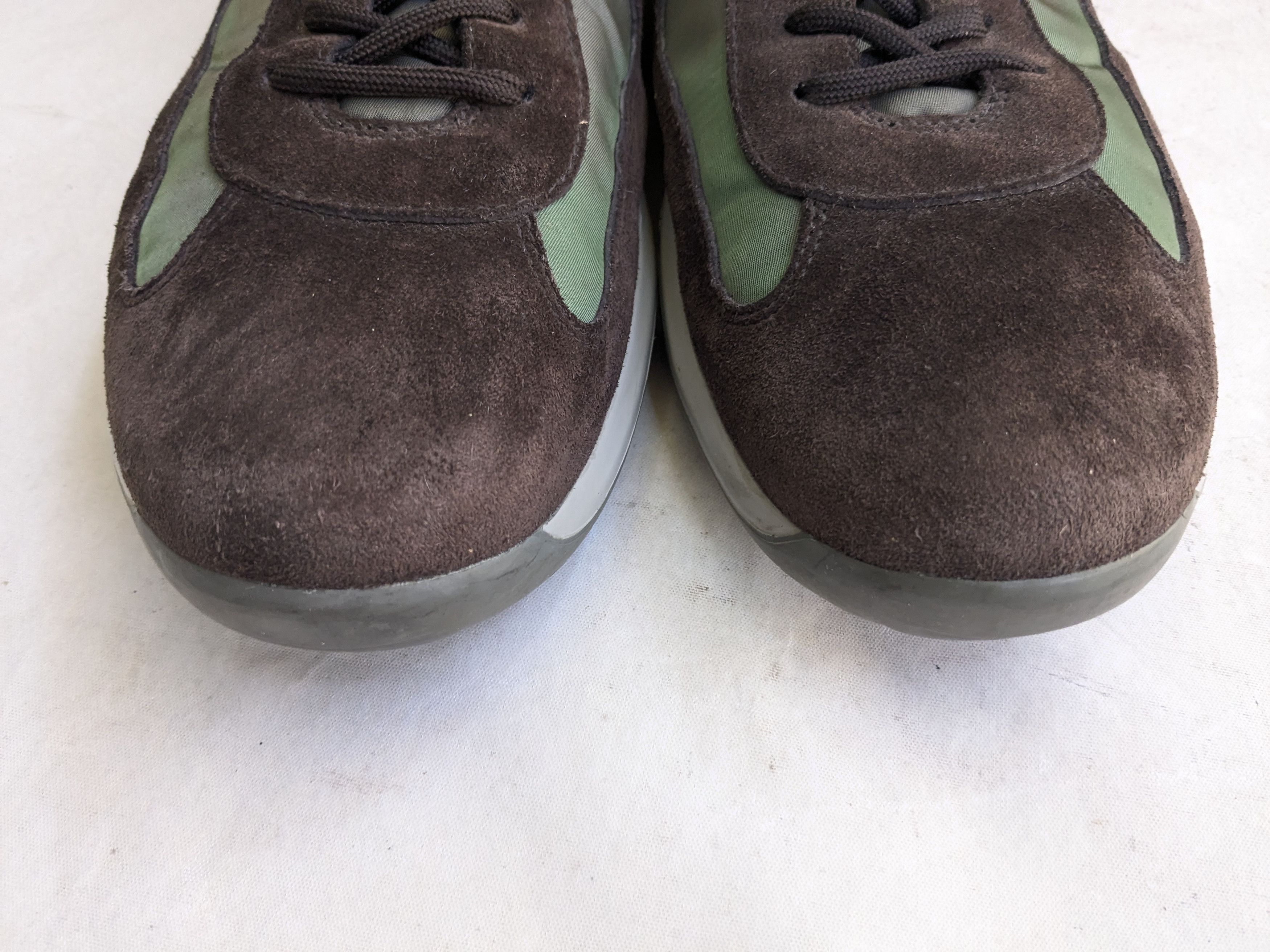 Prada Prada America's Cup Sneakers Brown 14 Low Tops Red Size US 14 / EU 47 - 2 Thumbnail