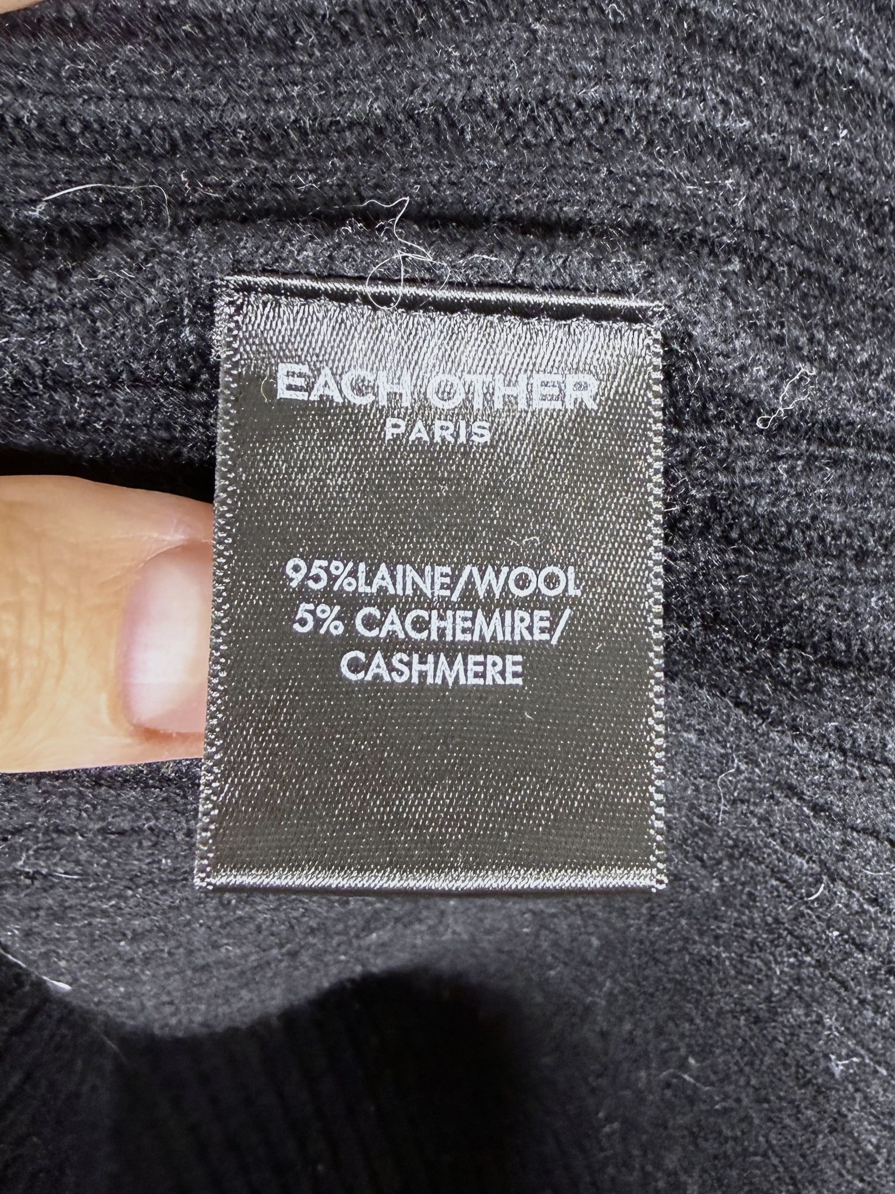EACH x OTHER Each x Other Turtle Neck Knit Sweater (S) Size S / US 4 / IT 40 - 5 Thumbnail