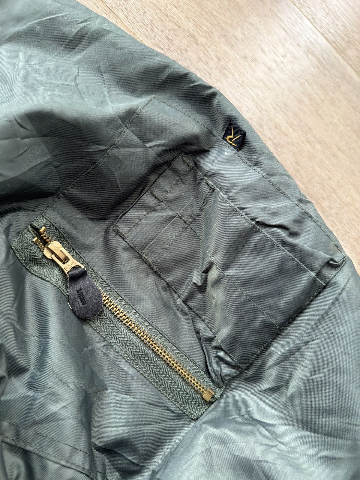 Rothco Vintage Rothco Boeing Pilots MA-1 Flight Jacket Size US XL / EU 56 / 4 - 3 Thumbnail