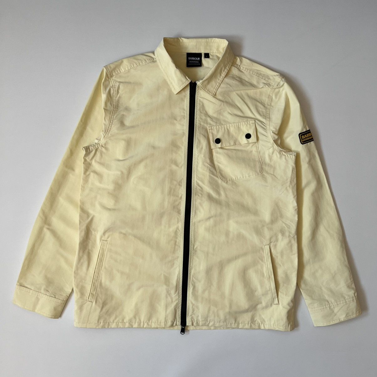 Barbour Barbour International Skyline Overshirt Yellow Mens L Size US L / EU 52-54 / 3 - 1 Thumbnail
