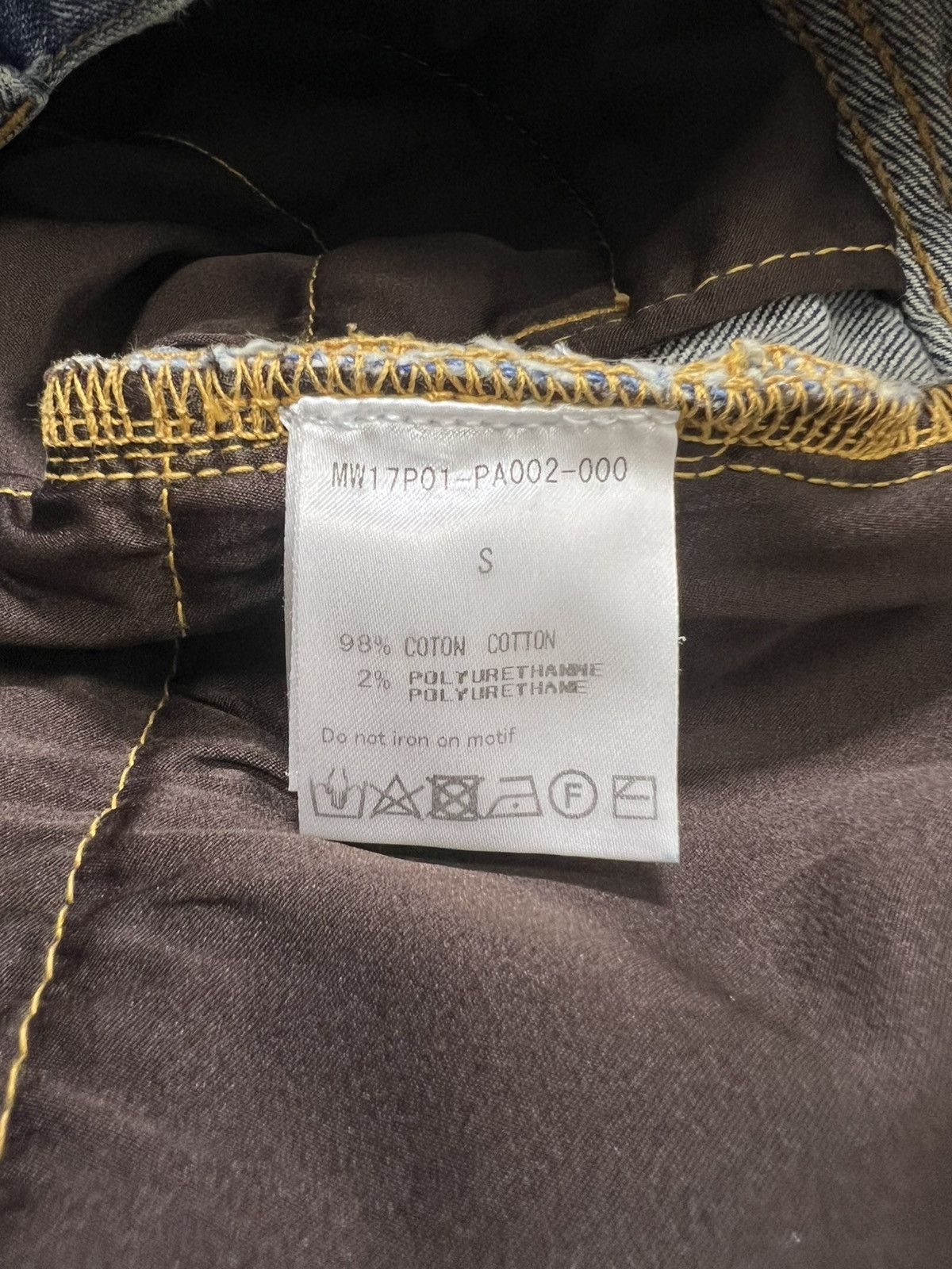Mastermind World Mastermind World - Double Waist Crash Skinny Denim Jeans Size US 30 / EU 46 - 20 Thumbnail
