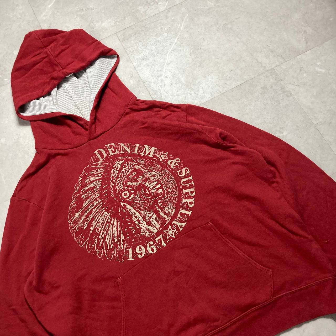 Denim & Supply Ralph Lauren Vintage Denim & Supply Ralph Lauren Native American Hoodie Size US XXL / EU 58 / 5 - 2 Thumbnail