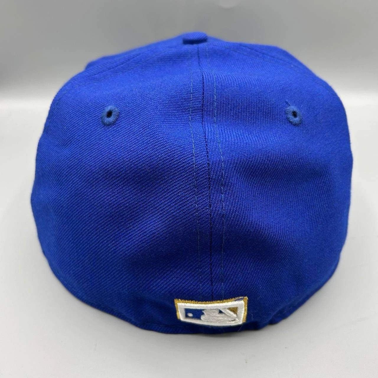New Era Kansas City Royals Hat Men 8 Blue Gray MLB Fitted Cap Wool Size ONE SIZE - 8 Thumbnail