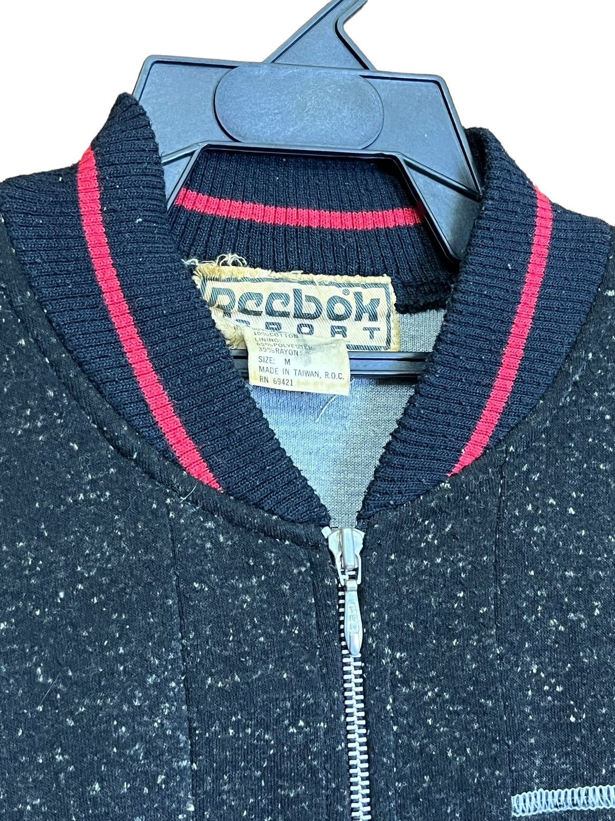 Reebok RARE🔥VINTAGE REEBOK SPORTS EMBROIDERY LOGO VARSITY JACKET Size US M / EU 48-50 / 2 - 3 Thumbnail