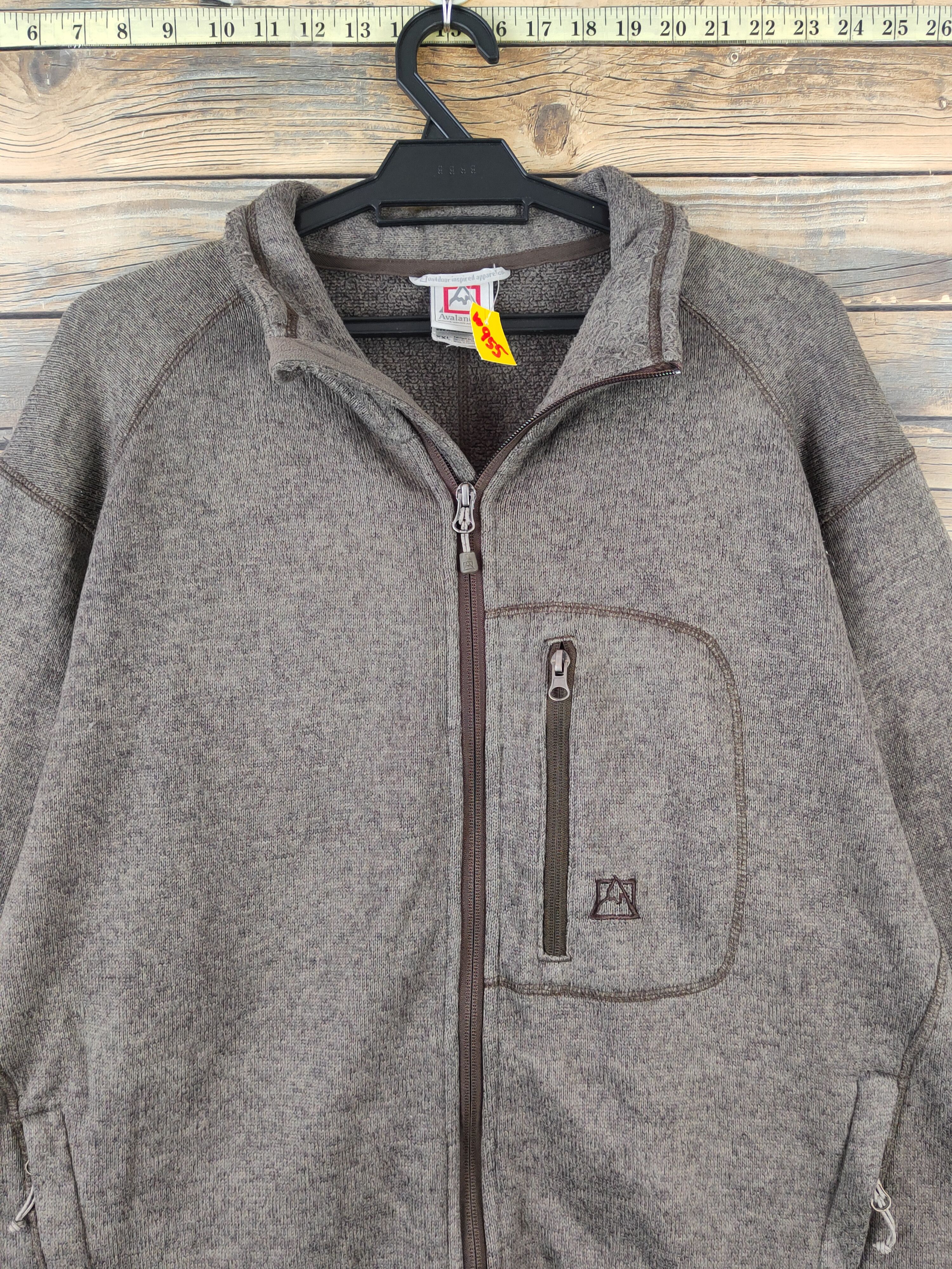 Avalanche Avalanche Olive Sweaters vintage #W955 Size US XXL / EU 58 / 5 - 2 Thumbnail