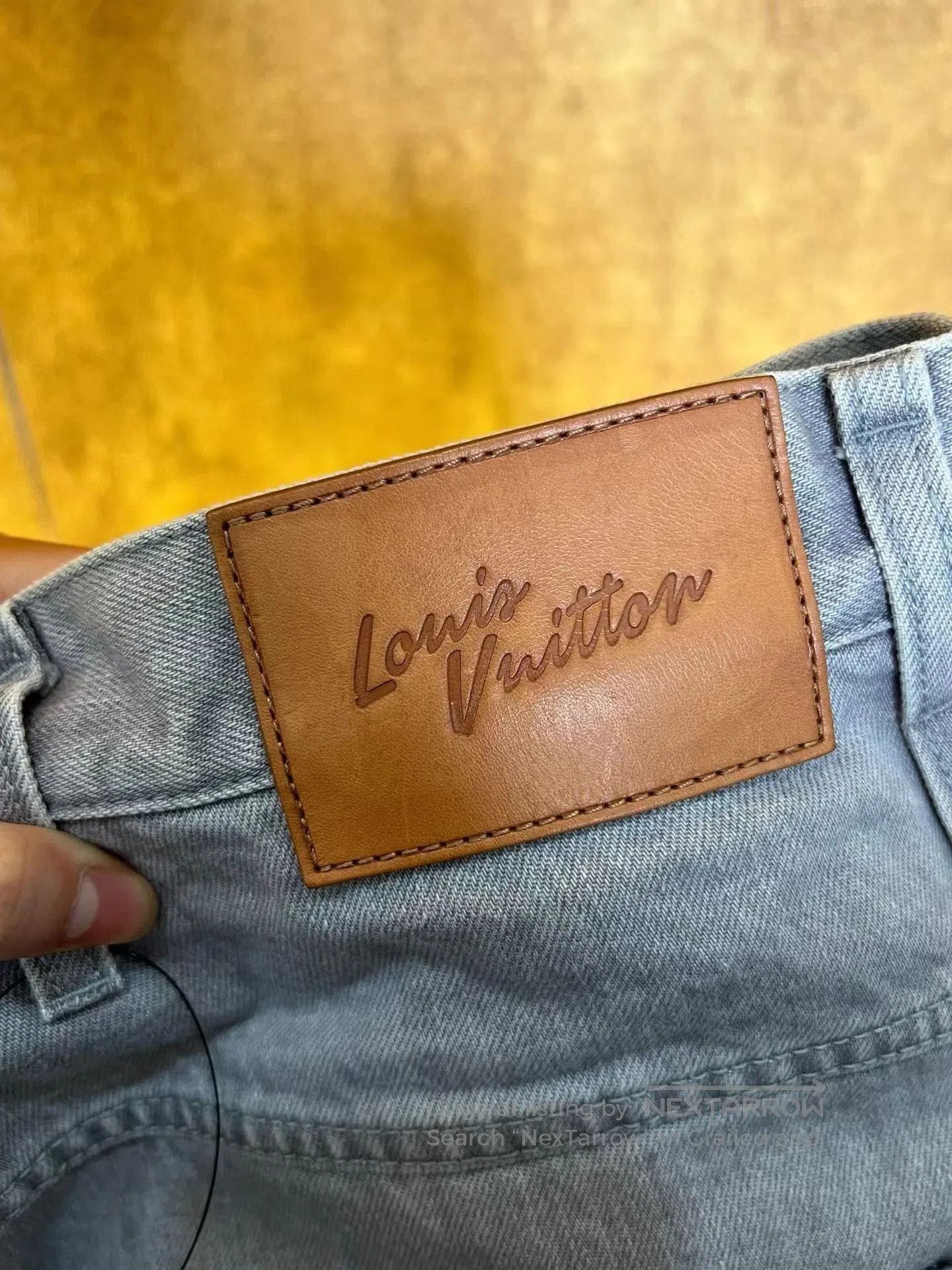 Louis Vuitton Louis Vuitton Cement Gray Baggy Jeans. Size US 32 / EU 48 - 4 Thumbnail