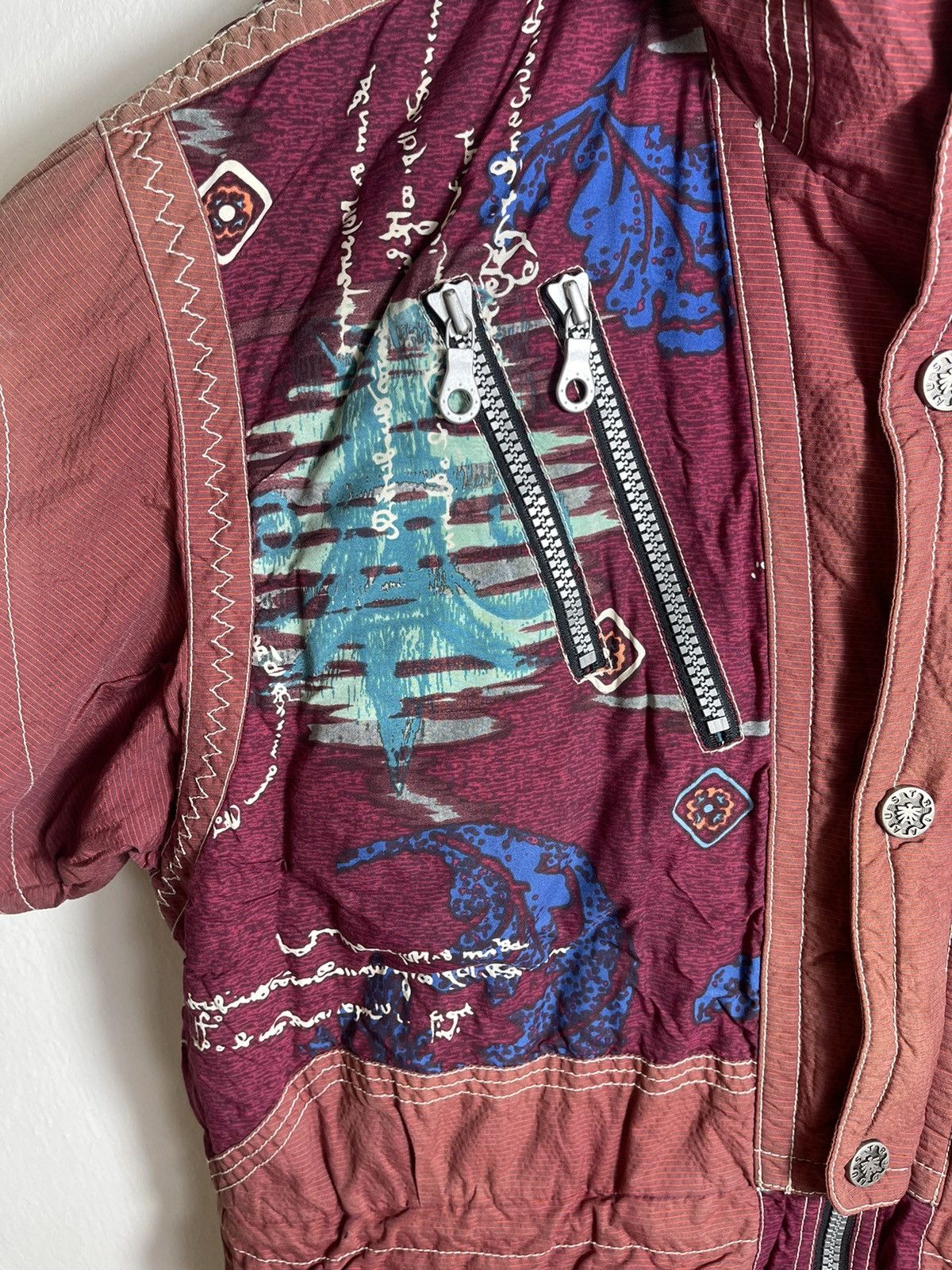 Art Comes First Vintage Asics Austria ski team art design hoodie jacket Size US XL / EU 56 / 4 - 8 Thumbnail