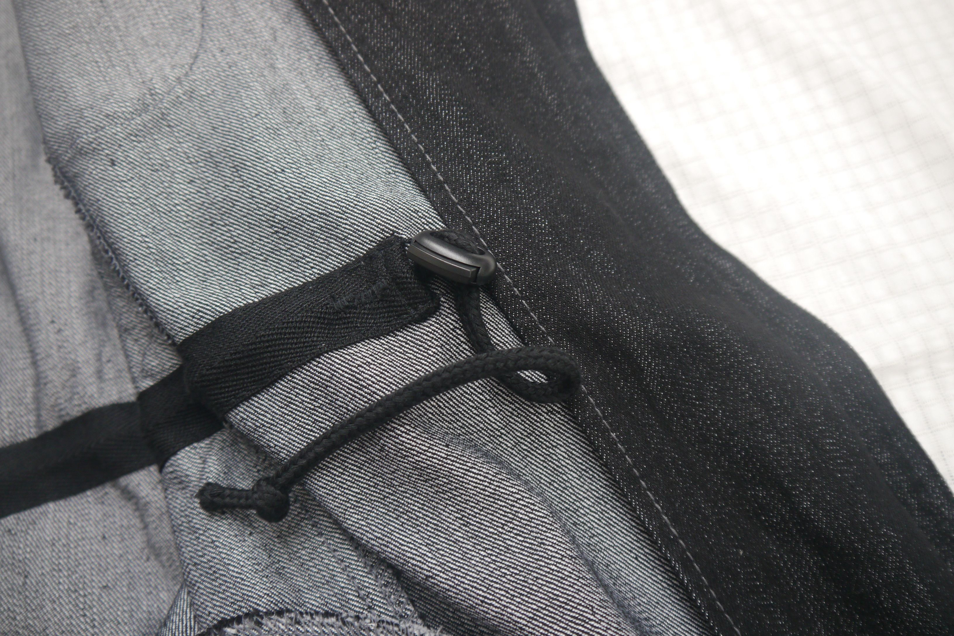 Japanese Brand (J775) Denimus Japan Black Stretch Denim Hood Women Coat XL Size XL / US 12-14 / IT 48-50 - 9 Thumbnail