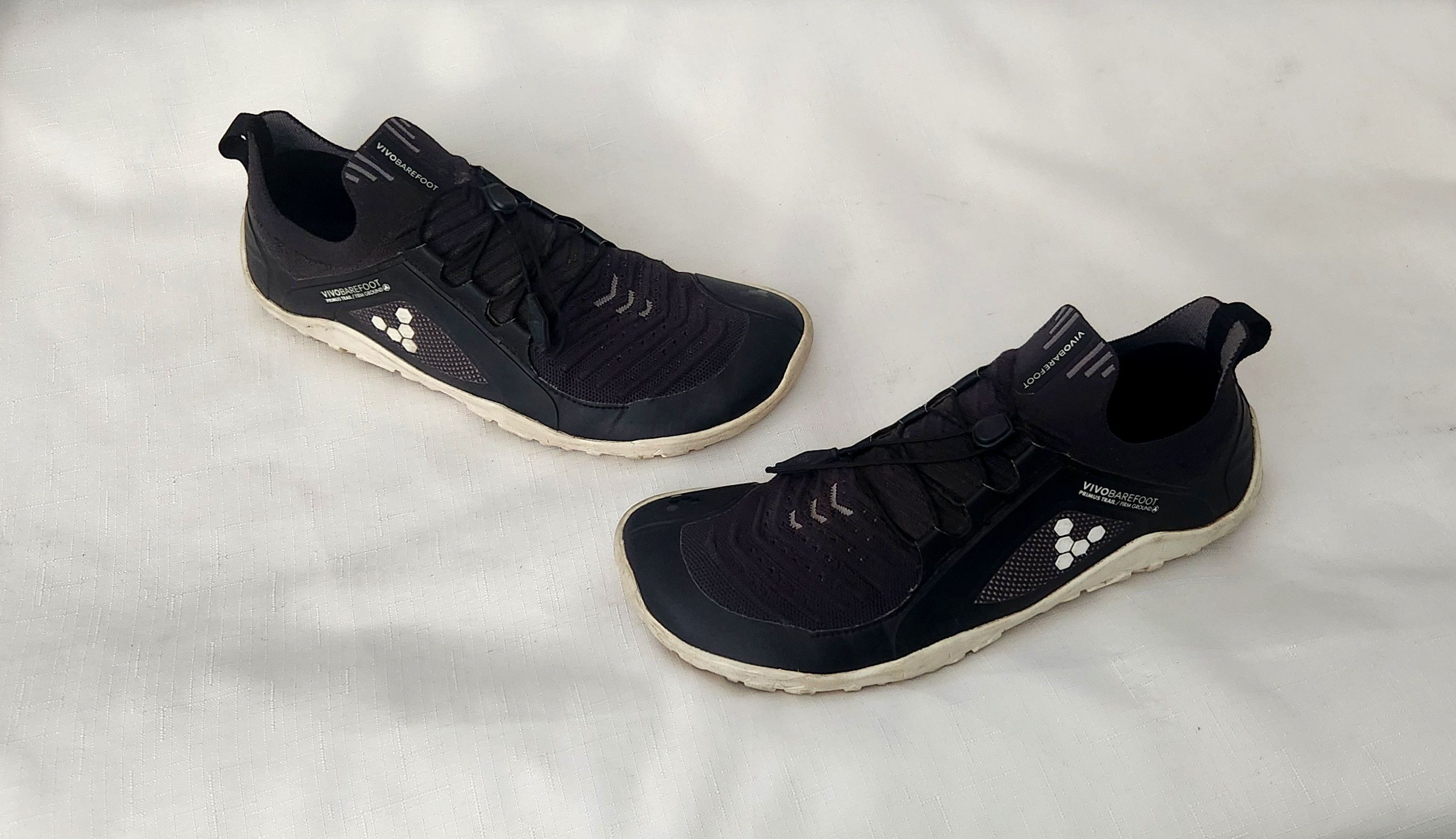 Vivobarefoot Vivobarefoot Primus Trail Knit FG Mens EU 42 SZ 9 US Black Size US 9 / EU 42 - 2 Thumbnail