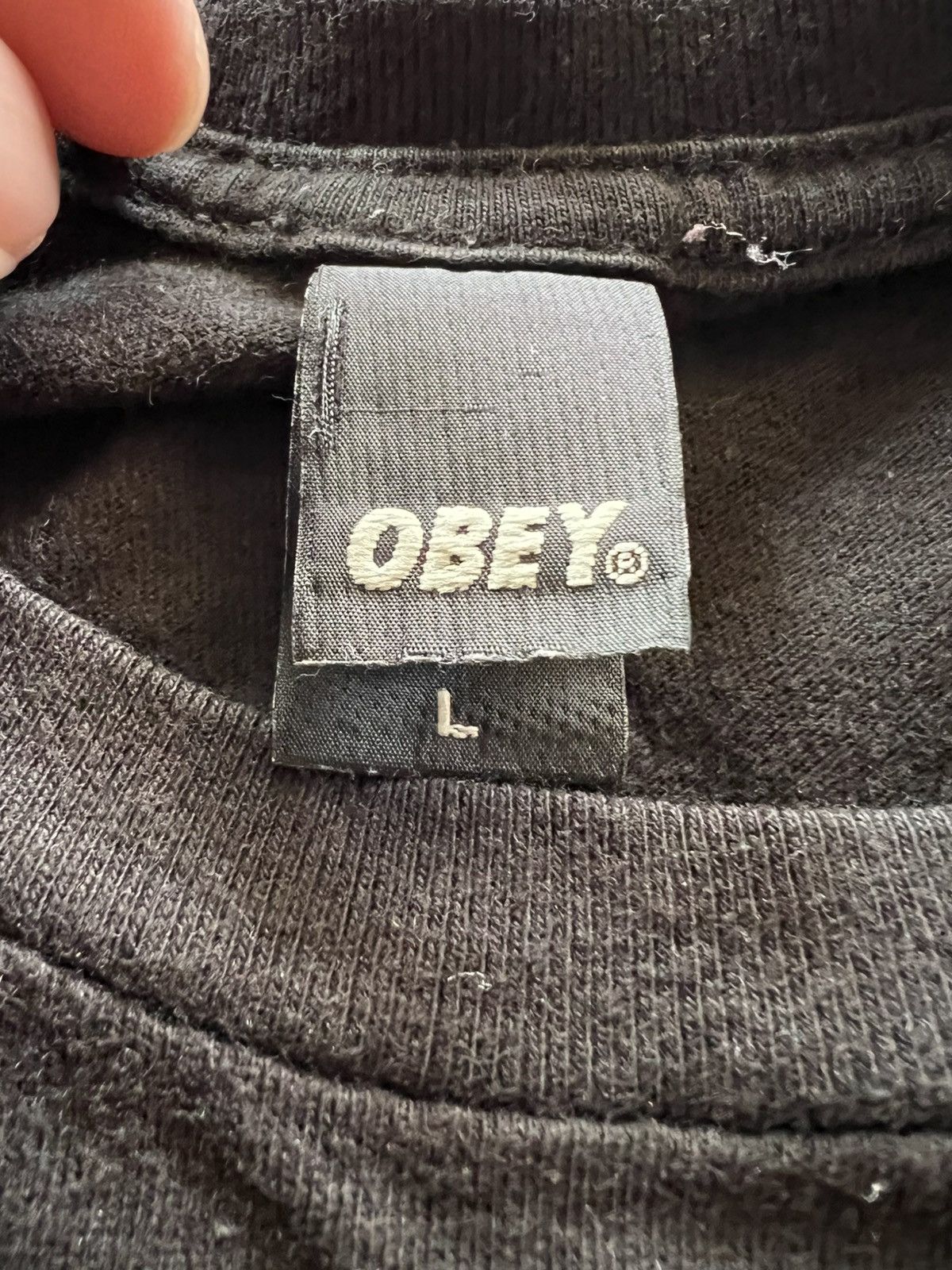 Obey × Public Enemy Obey public enemy Size US L / EU 52-54 / 3 - 8 Thumbnail