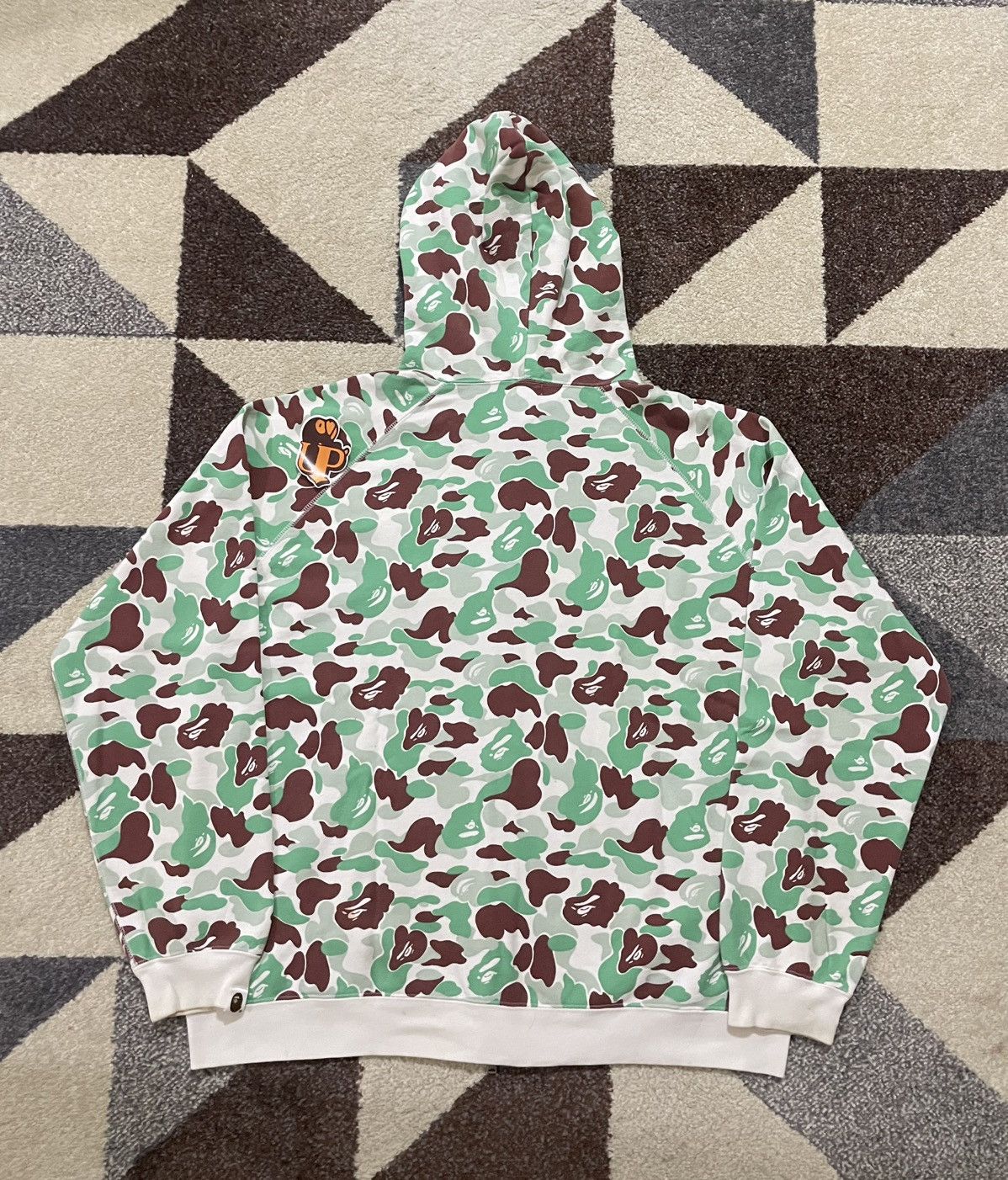 Bape OG Bape Exlusive Sendai Camo Fullzip Hoodie Size US L / EU 52-54 / 3 - 5 Thumbnail
