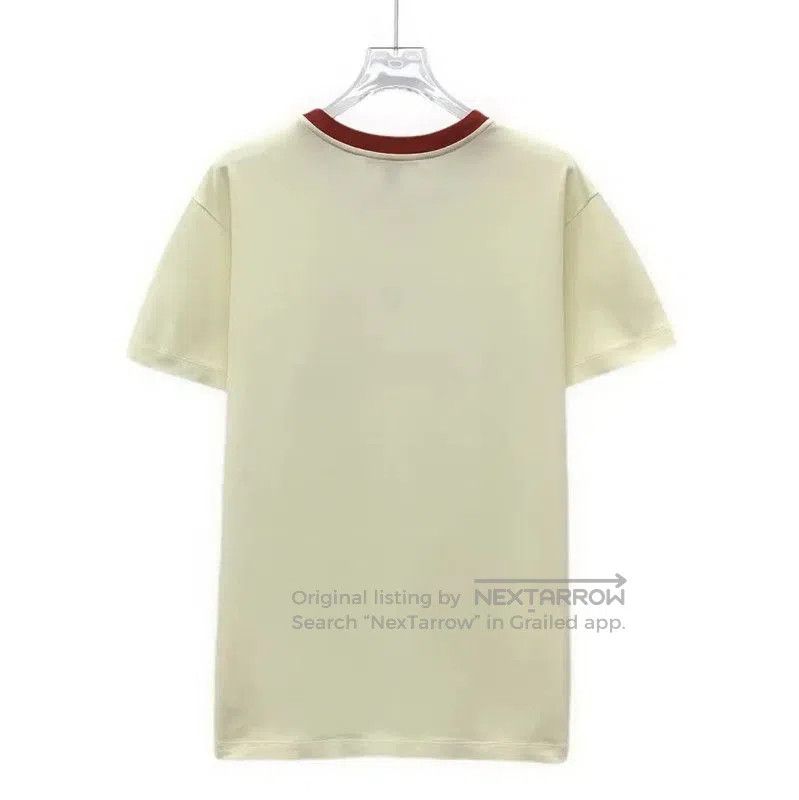 Louis Vuitton Louis Vuitton Beige Cotton Women's T. Size M / US 6-8 / IT 42-44 - 2 Thumbnail