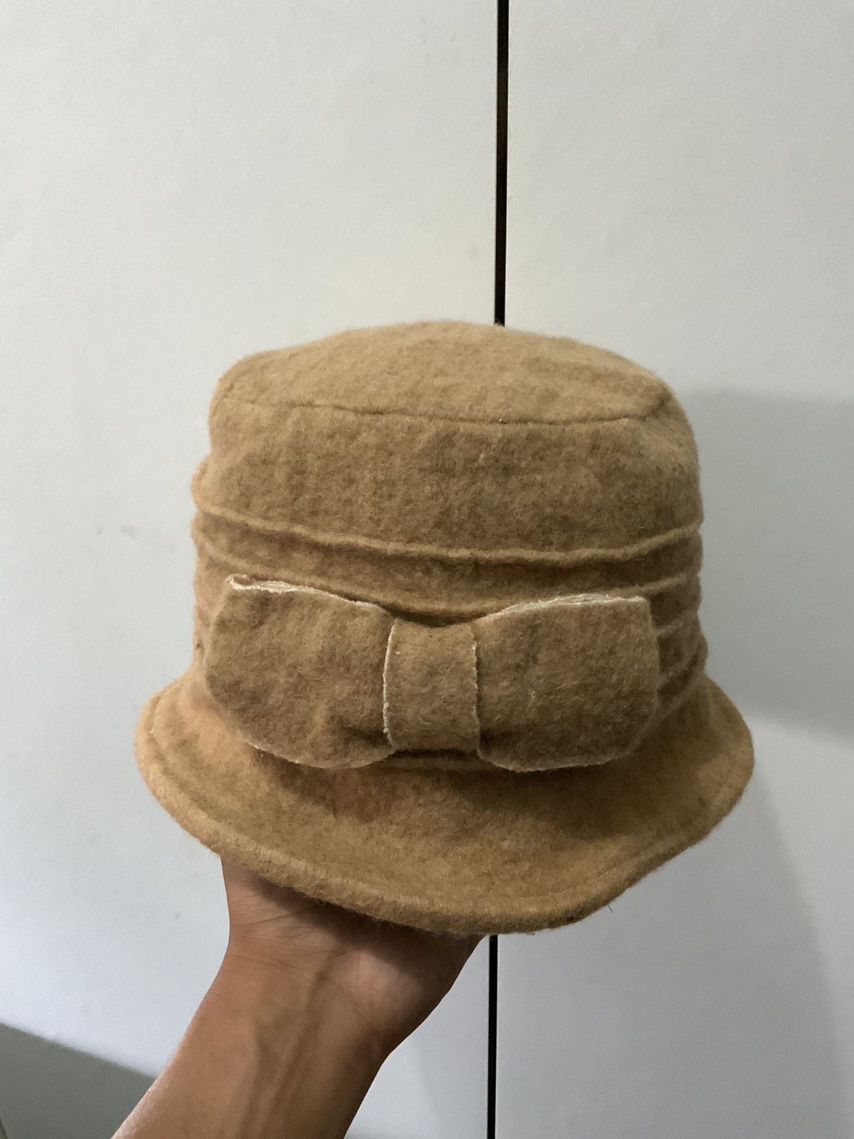 Hat Club Franco Ferraro Wool Fur Bucket Hat Size ONE SIZE - 5 Thumbnail