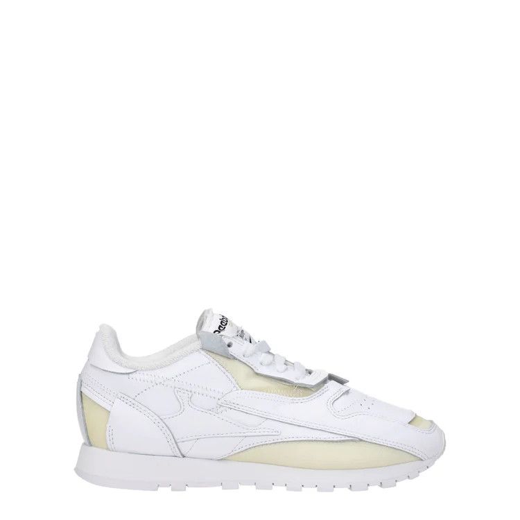 Maison Margiela ob1o1e1124 Leather Sneakers in White Size US 6.5 / IT 36.5 - 1 Thumbnail