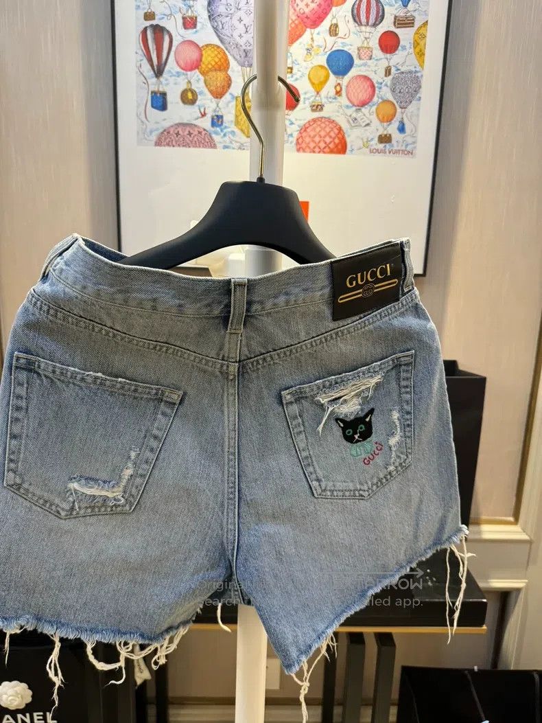 Gucci Gucci Blue shorts Size 28" / US 6 / IT 42 - 2 Thumbnail