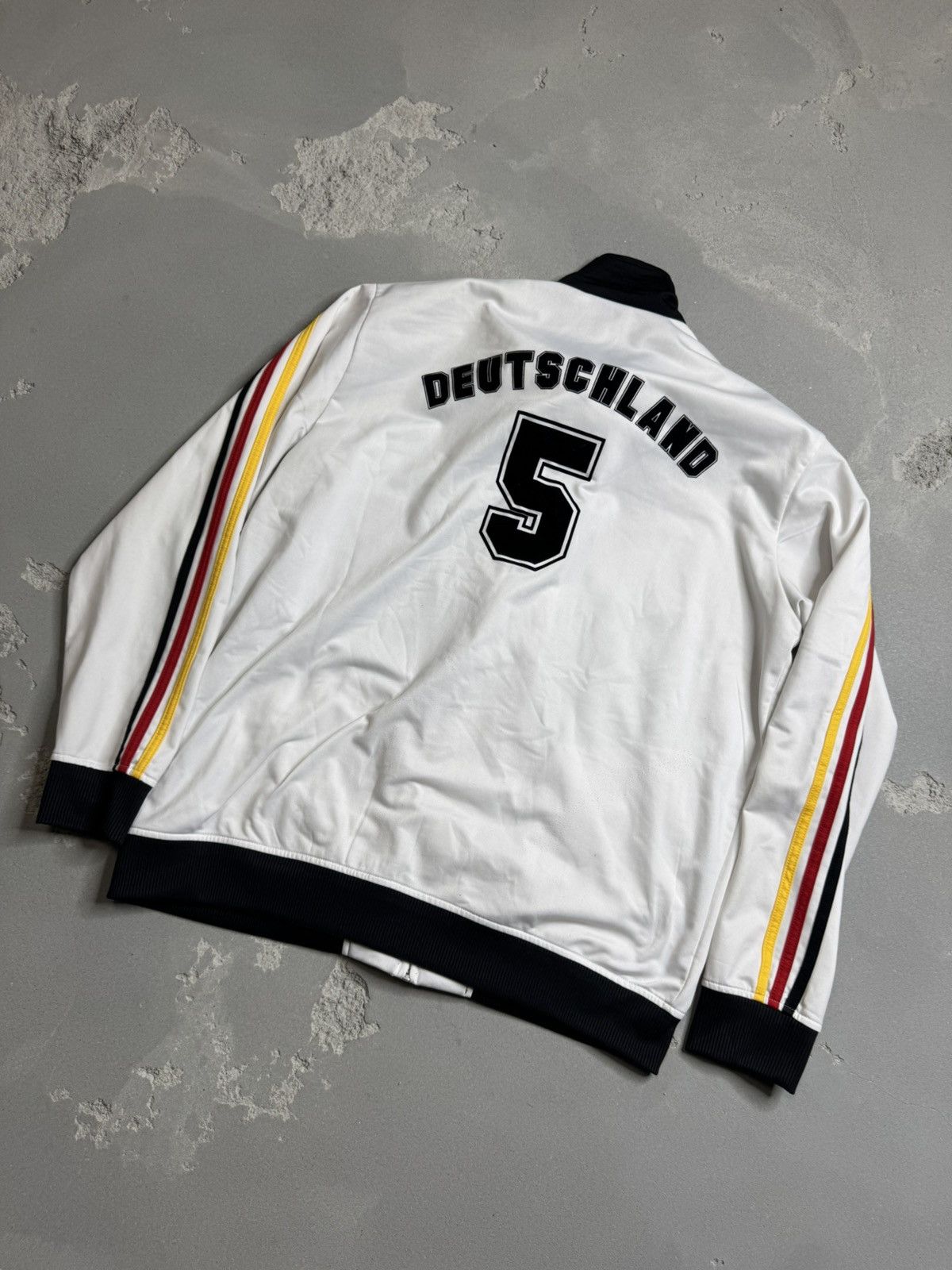 Adidas Adidas Deutschland track top (with a zipper) Size US XL / EU 56 / 4 - 2 Thumbnail