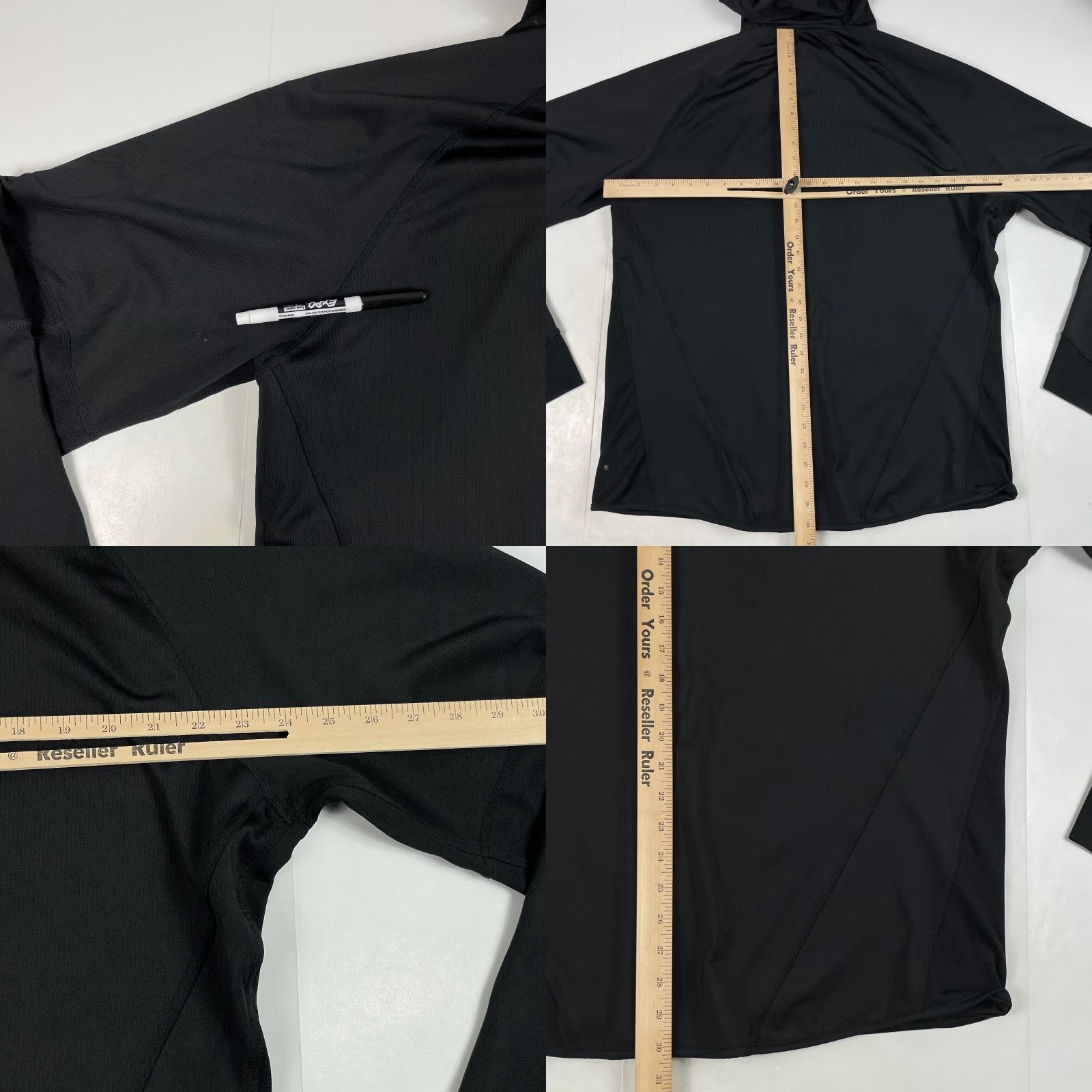 Vintage VINTAGE Hylete Hoodie Mens 2XL Black Flexion Tech Full Zip Lined Workout Gym Hiking Hoodie Mens 2XL Black Flexion Tech Full Zip Lined outdoor Mens Size US XXL / EU 58 / 5 - 9 Thumbnail