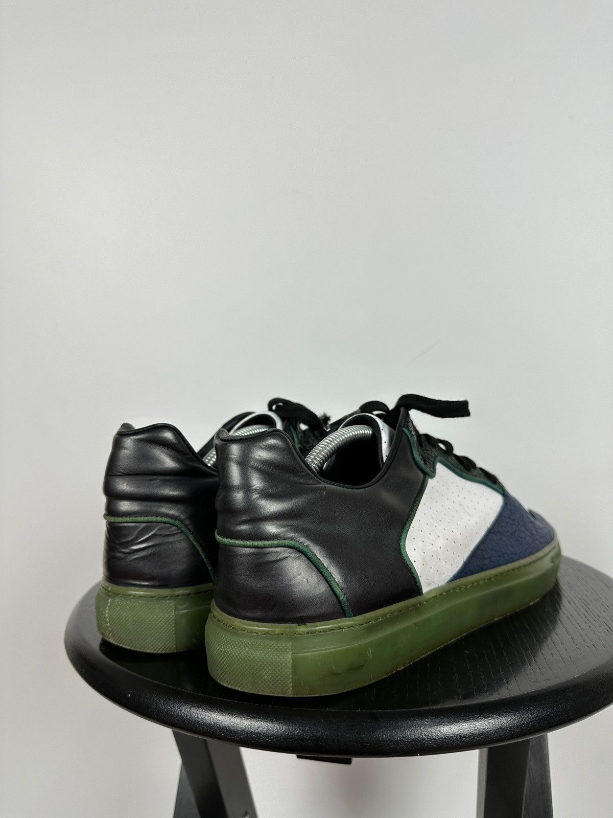 Balenciaga Panelled Low Top Sneakers