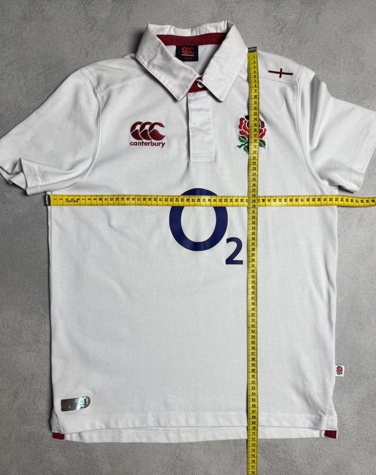 Canterbury of New Zealand England Rugby Union Home Shirt Jersey Canterbury Size US M / EU 48-50 / 2 - 16 Thumbnail
