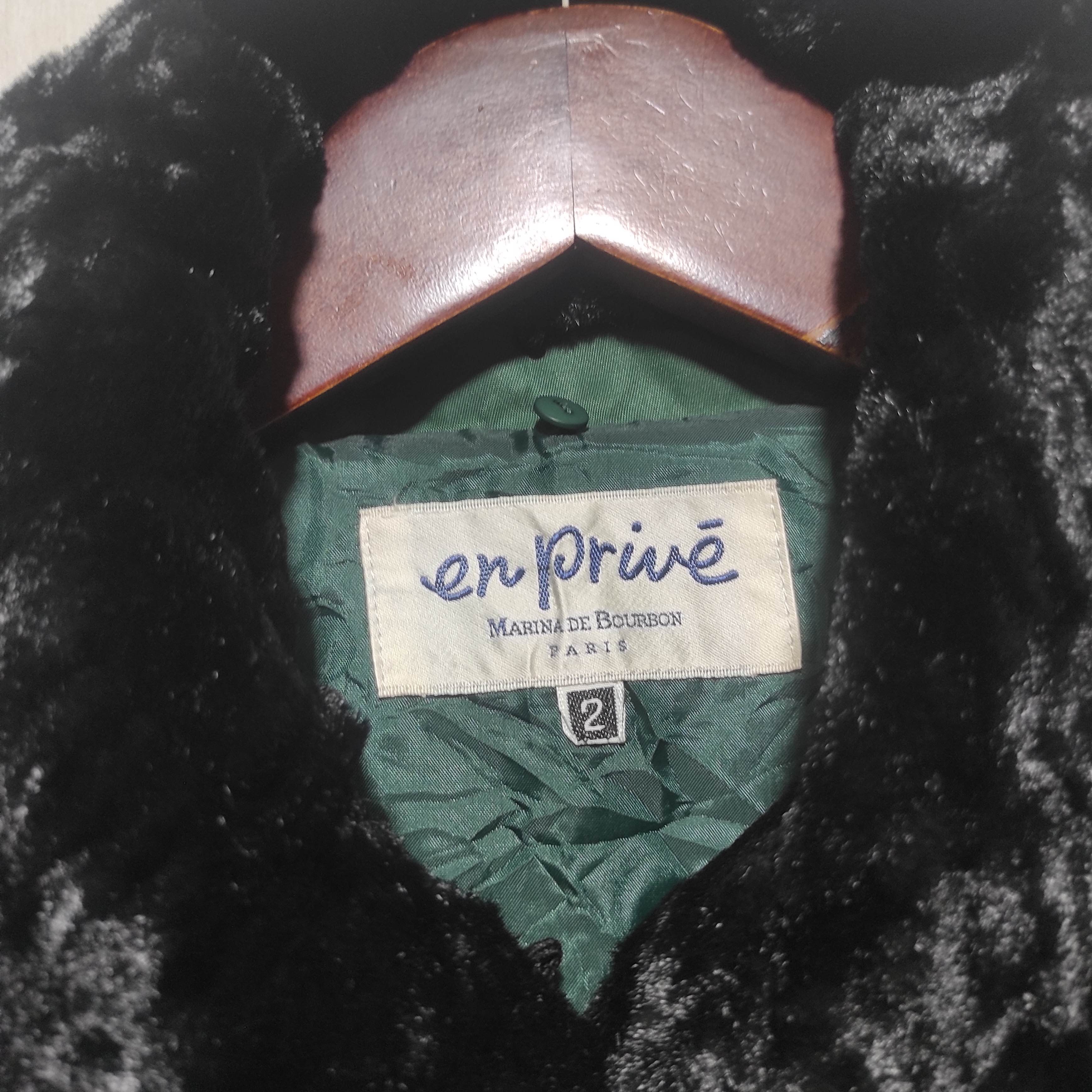 Japanese Brand En Prive Marina Del Bourbon Paris winter jacket Size S / US 4 / IT 40 - 6 Thumbnail
